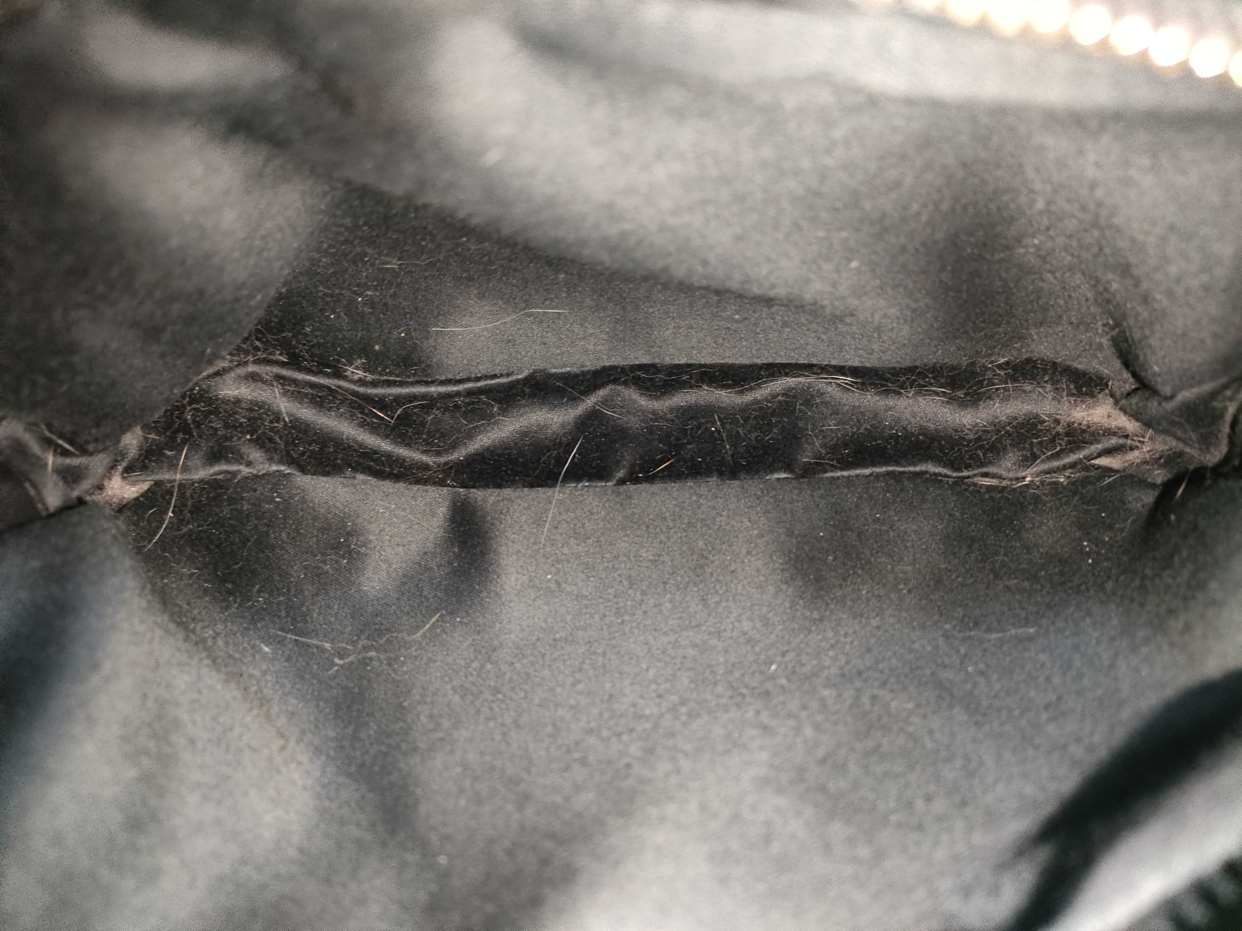 Matelassé Black Pouch — view 8