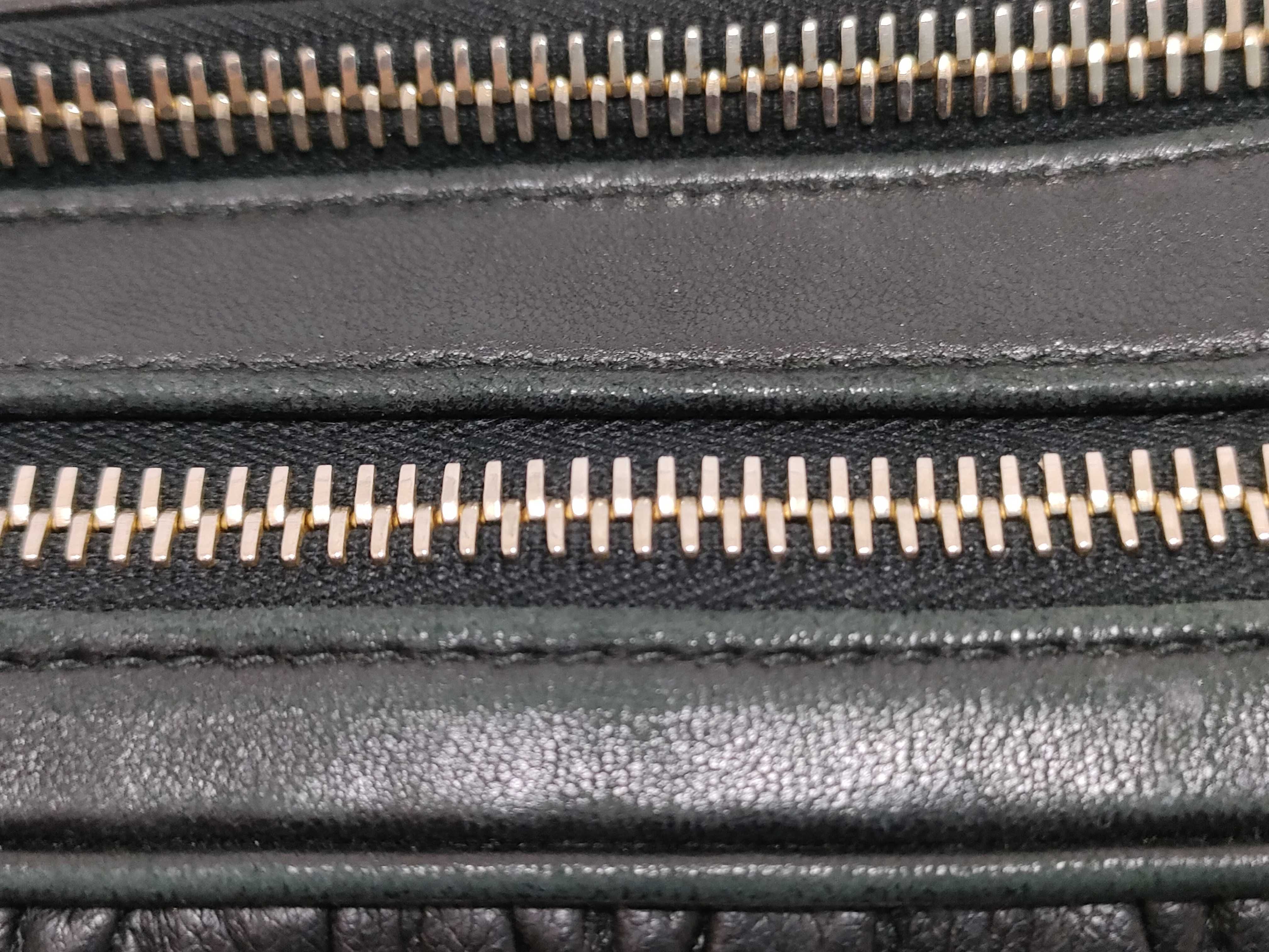 Matelassé Black Pouch — view 10