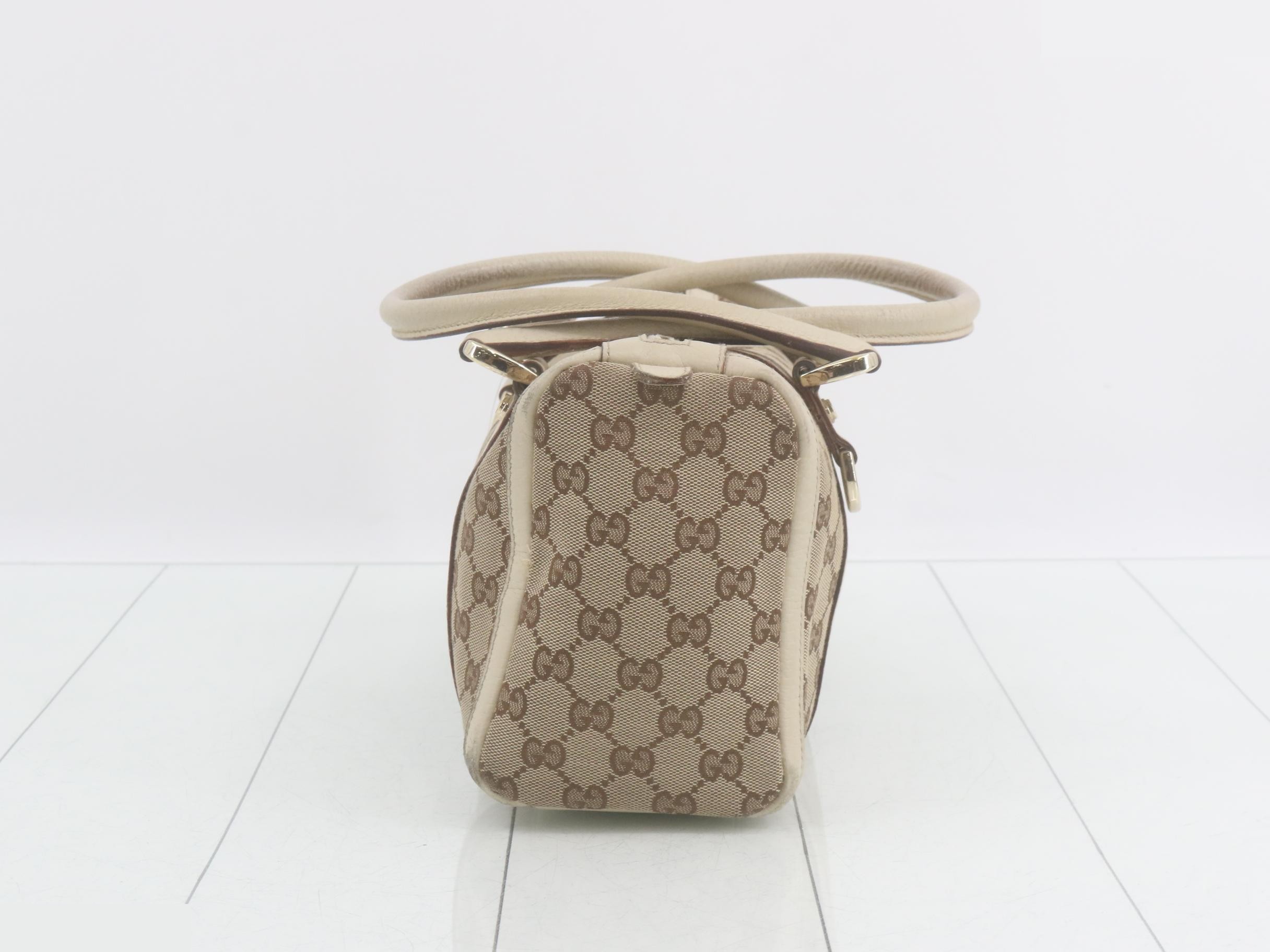 GG Canvas Abby Handbag Mini Boston Bag 130942 — view 3