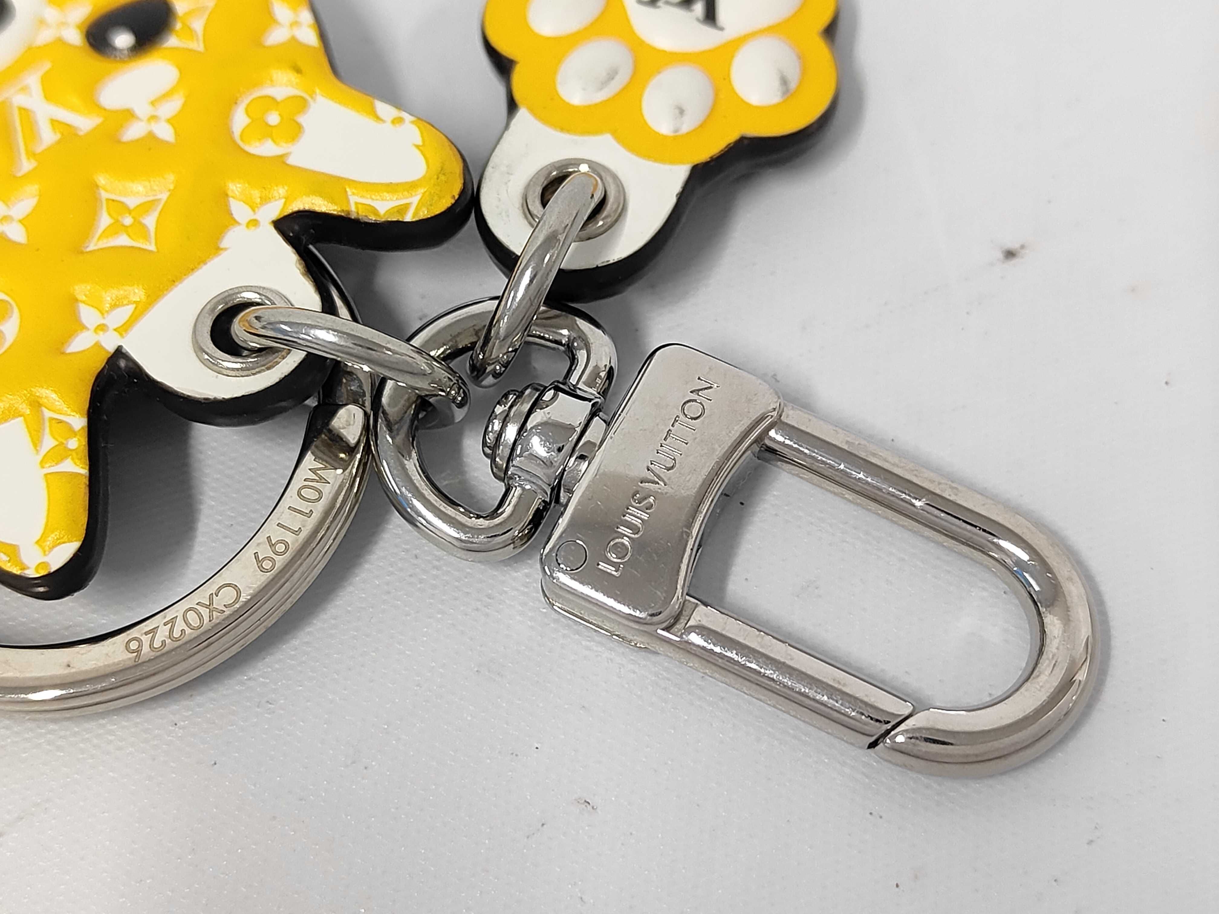 Monogram M01199 Dog Keychain Shiba Inu Keyring Shiba Yellow Key Case/Keychain — view 4