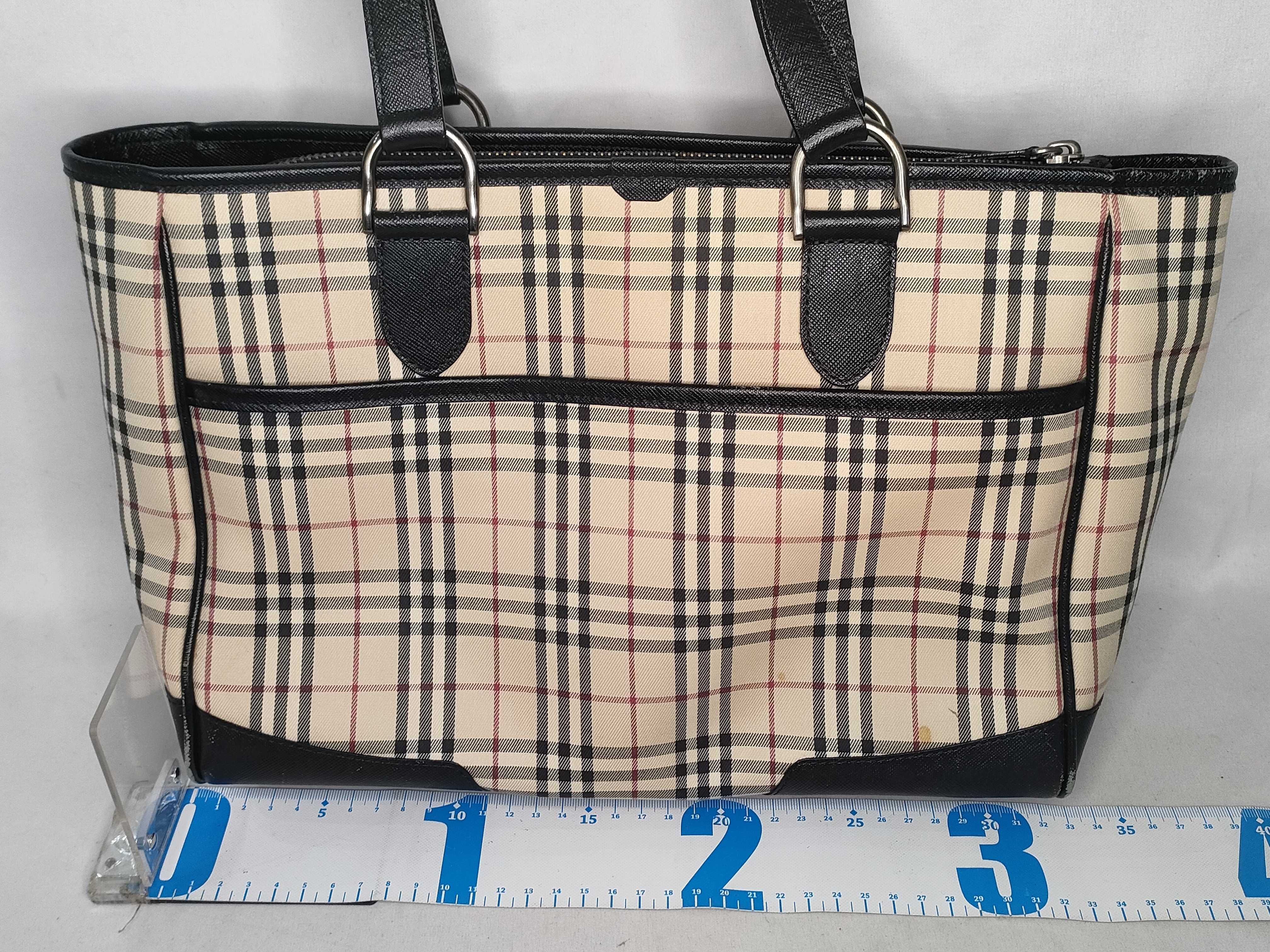 Nova Check Tote Bag — view 2