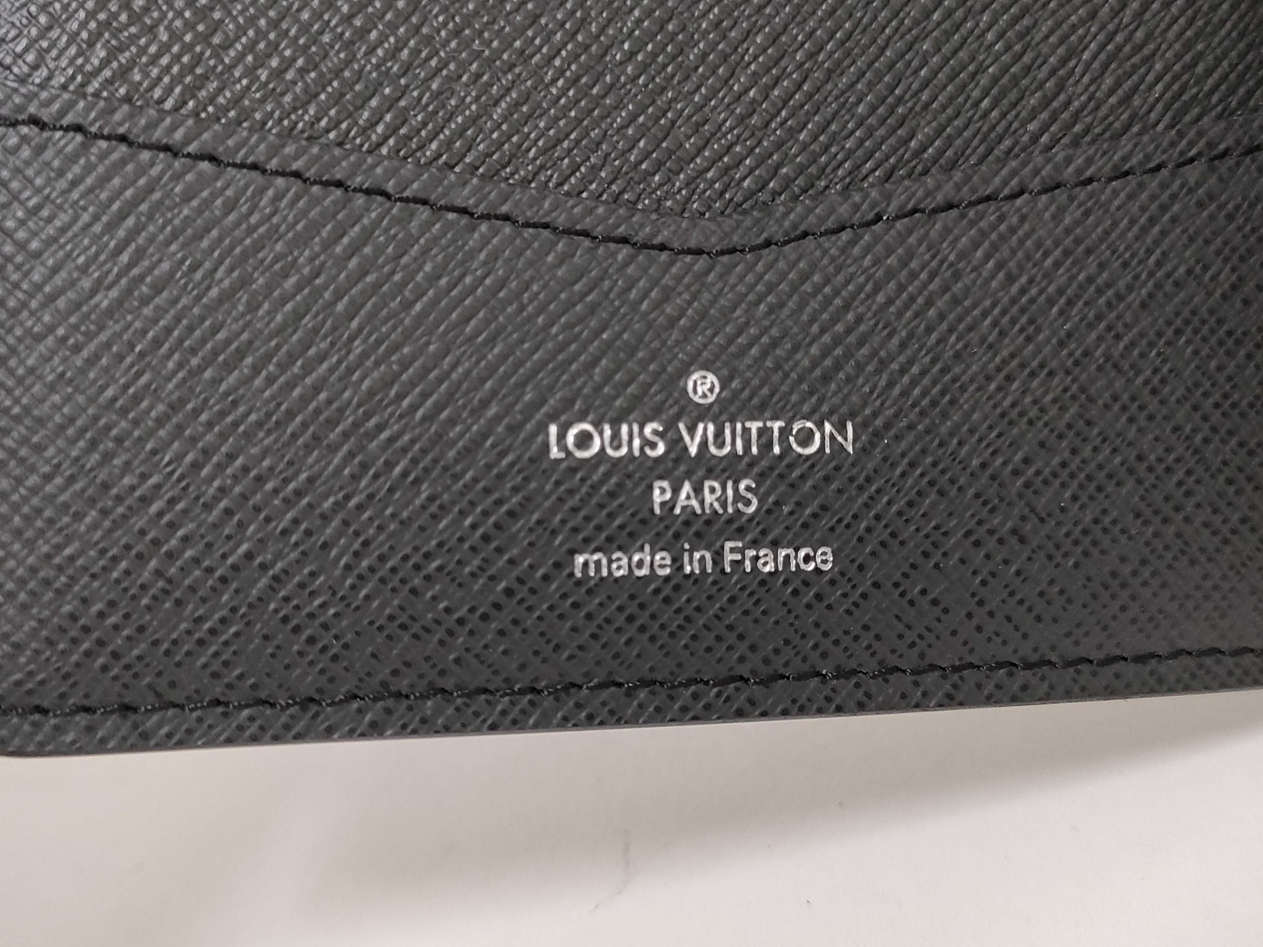 Damier Graphite LV Graphite Portefeuille Slender N61255 SP3175 Billfold — view 12