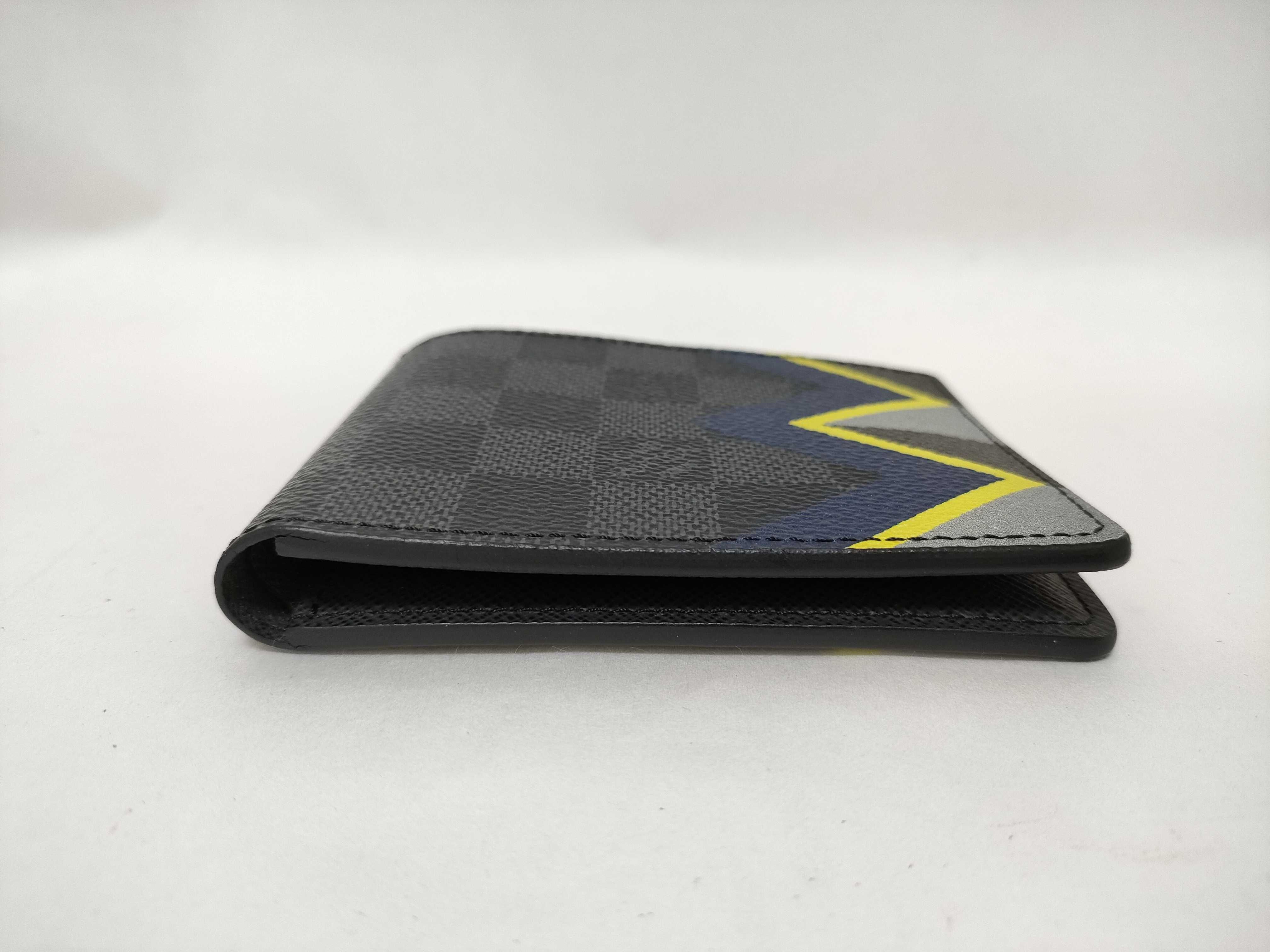 Damier Graphite LV Graphite Portefeuille Slender N61255 SP3175 Billfold — view 3