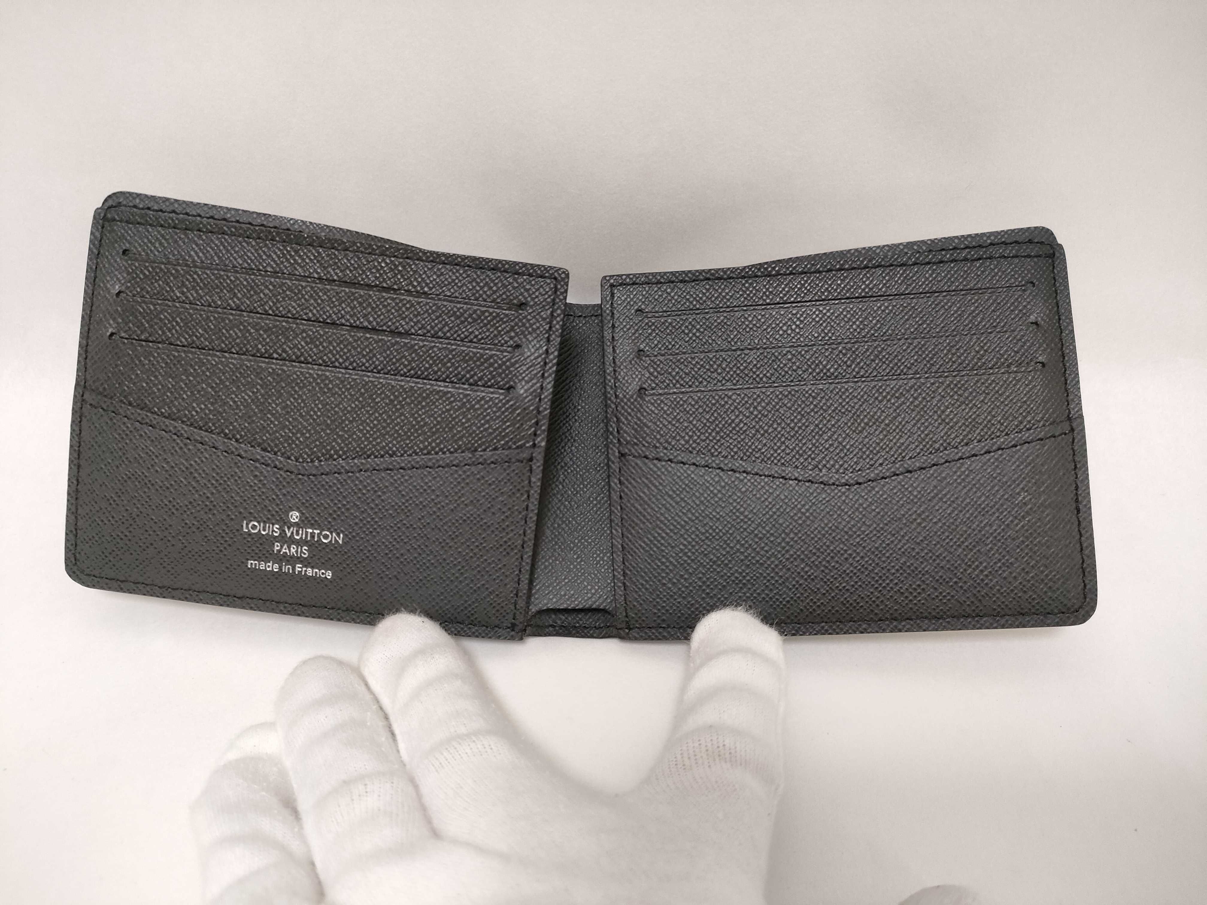 Damier Graphite LV Graphite Portefeuille Slender N61255 SP3175 Billfold — view 7