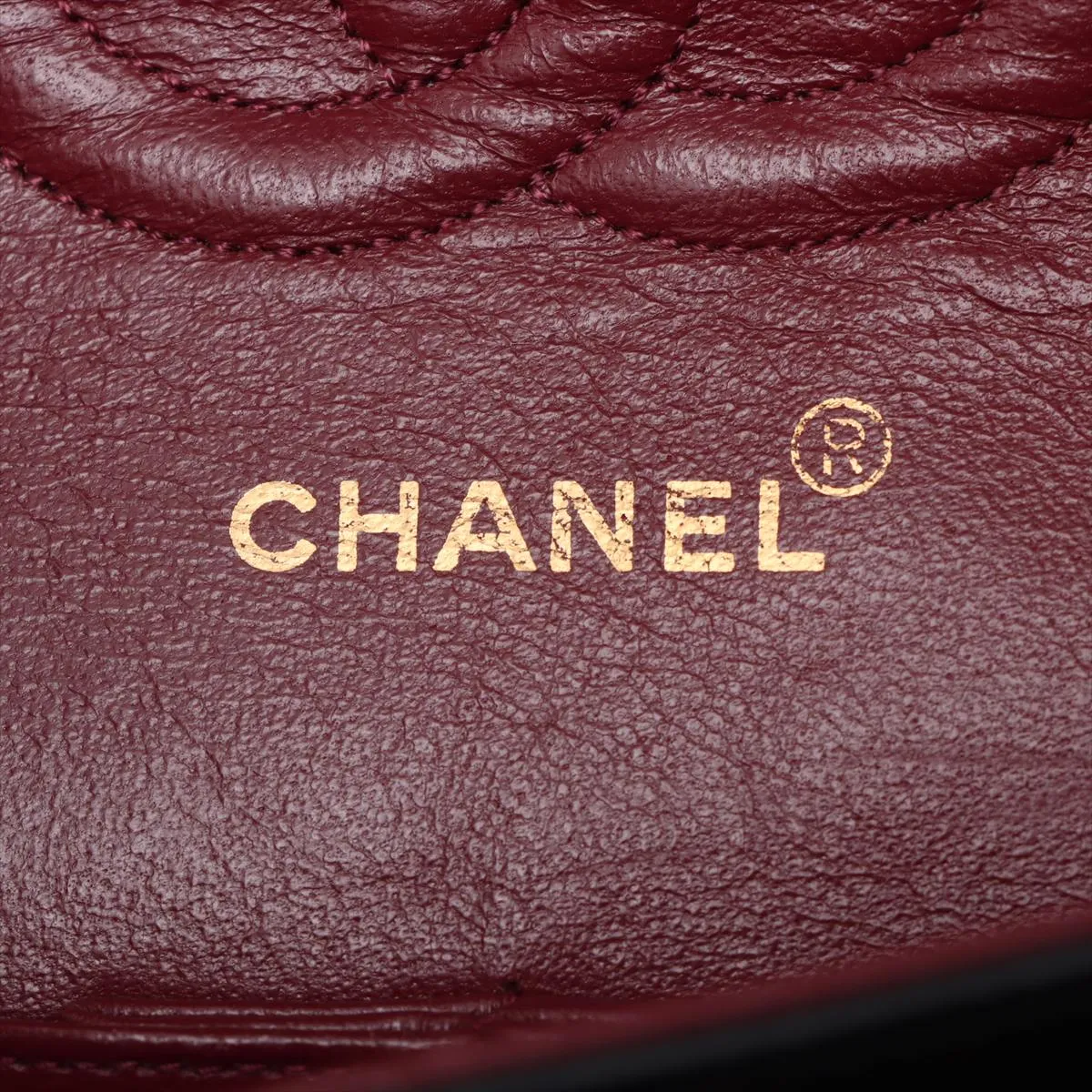 [Individually packaged] Chanel Matelassé 25 Lambskin Double Flap Double Chain Bag, Black with Gold Hardware, 1515285, Series 1, A01112 — view 10