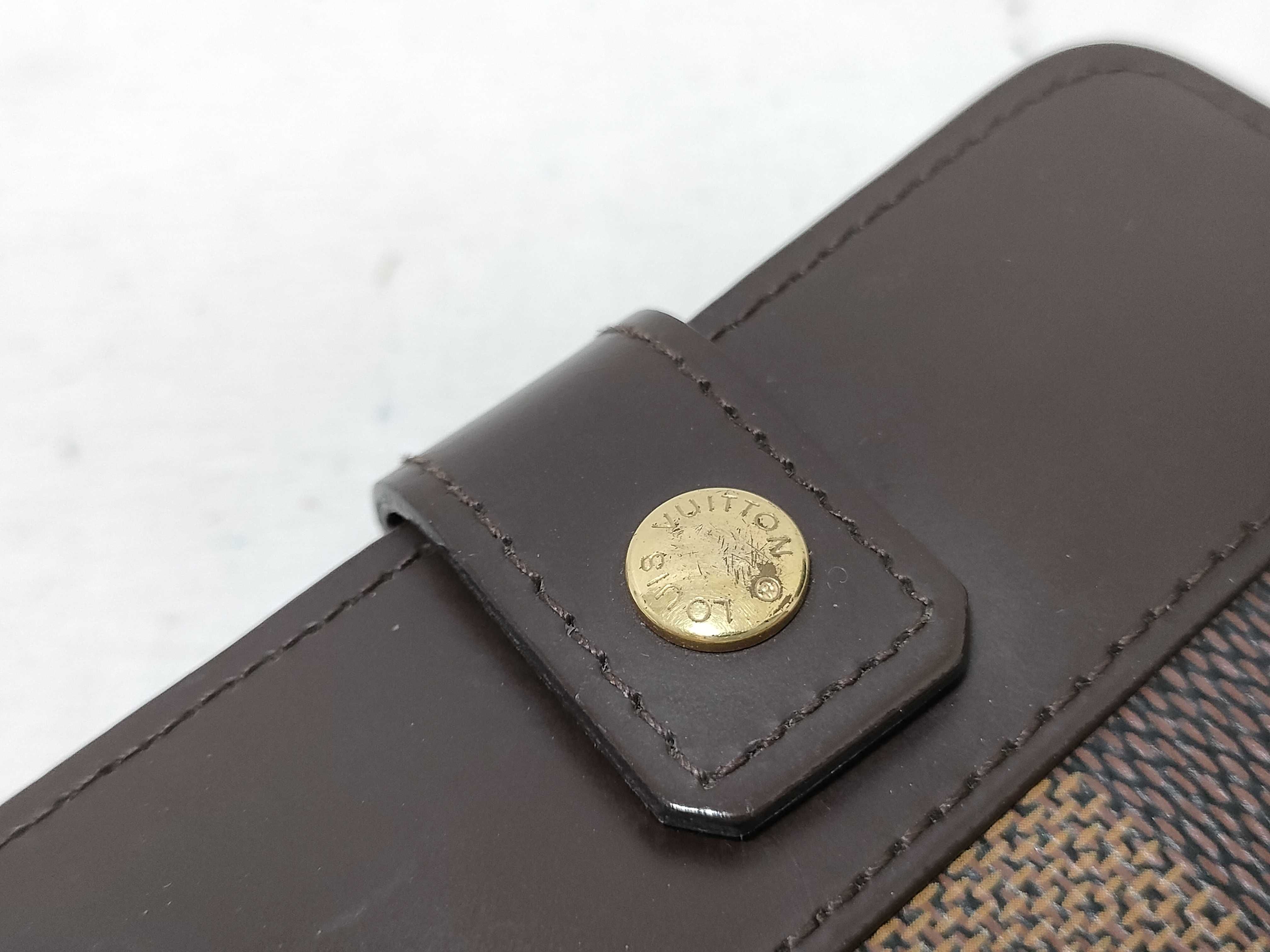 Damier N61668 Compact Zip Wallet (with slight warping) — view 7