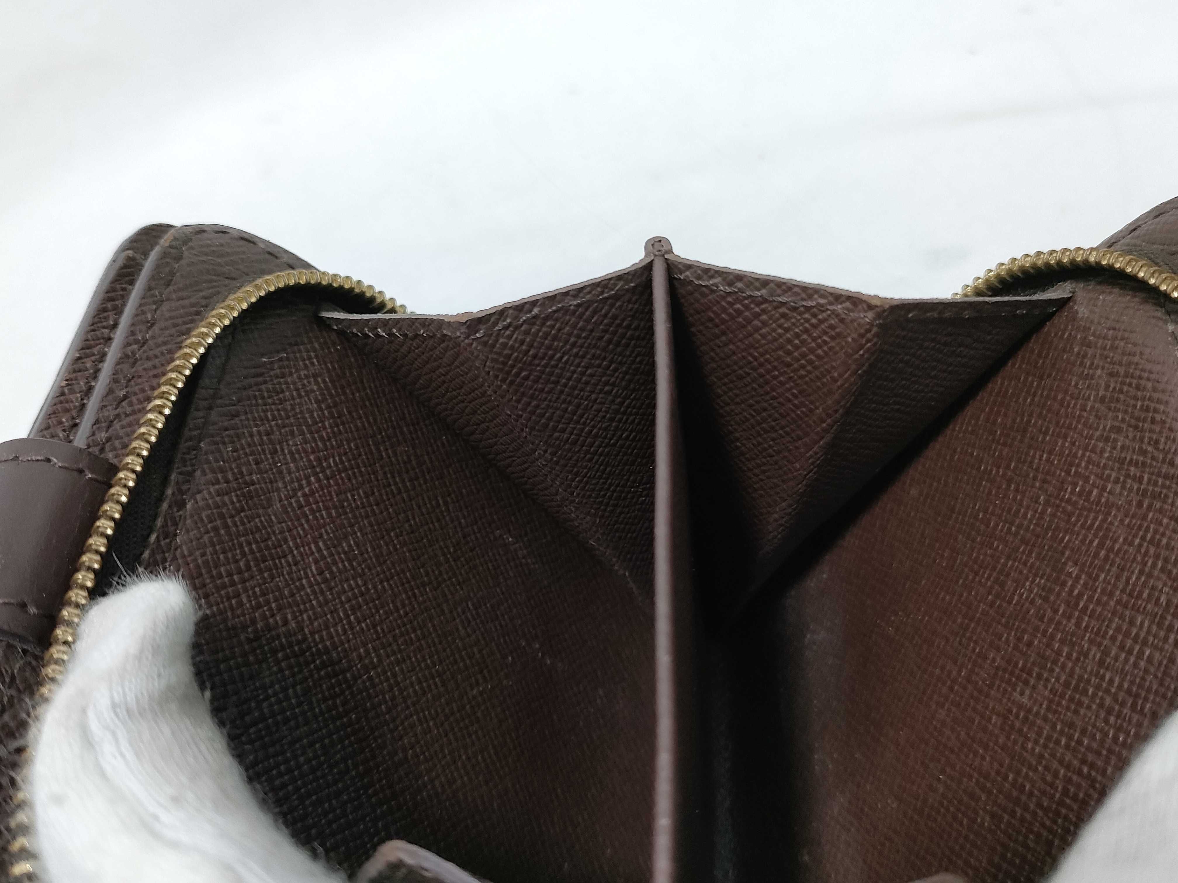 Damier N61668 Compact Zip Wallet (with slight warping) — view 10