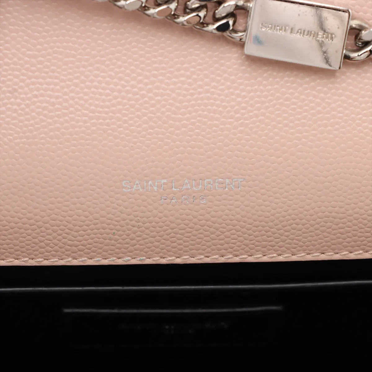 Classic Kate Leather Chain Shoulder Bag Pink 364021 — view 8