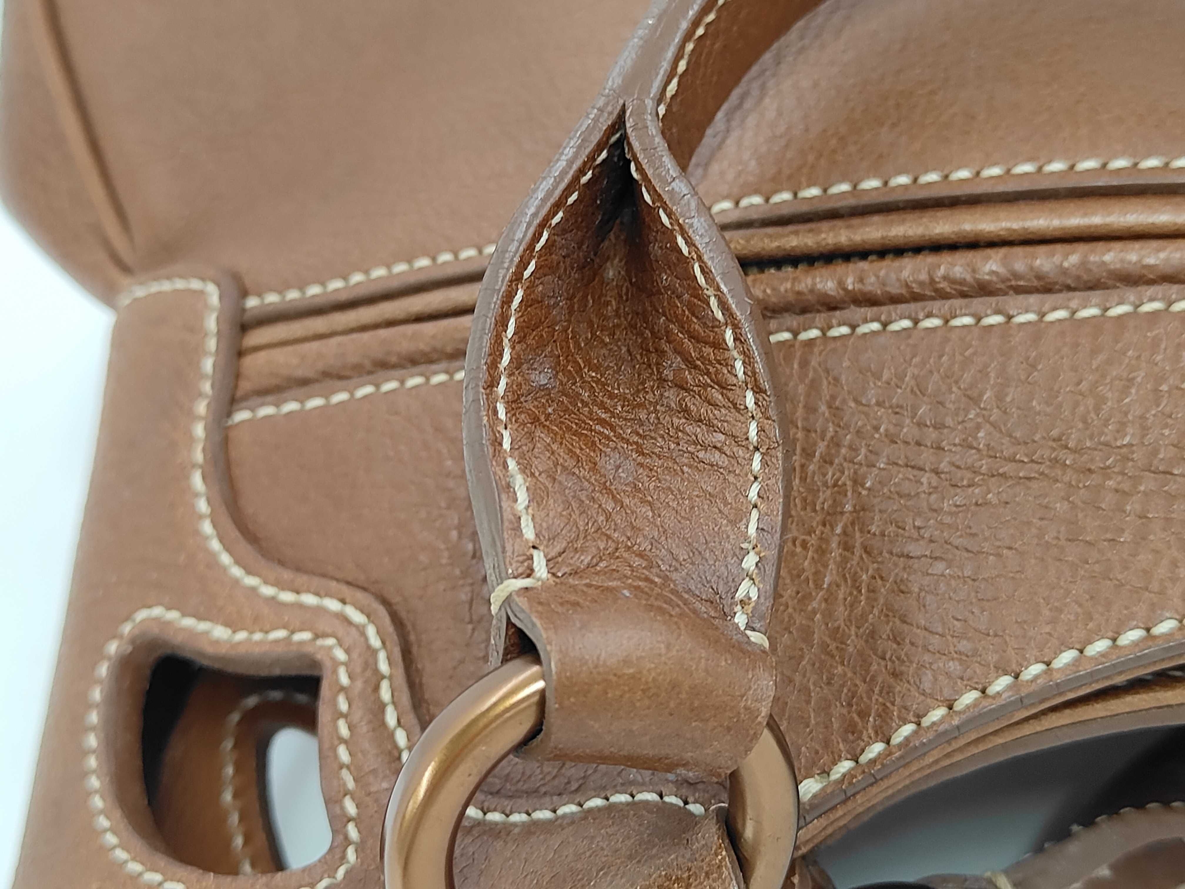 Marcello Leather Handbag (Brown) — view 11
