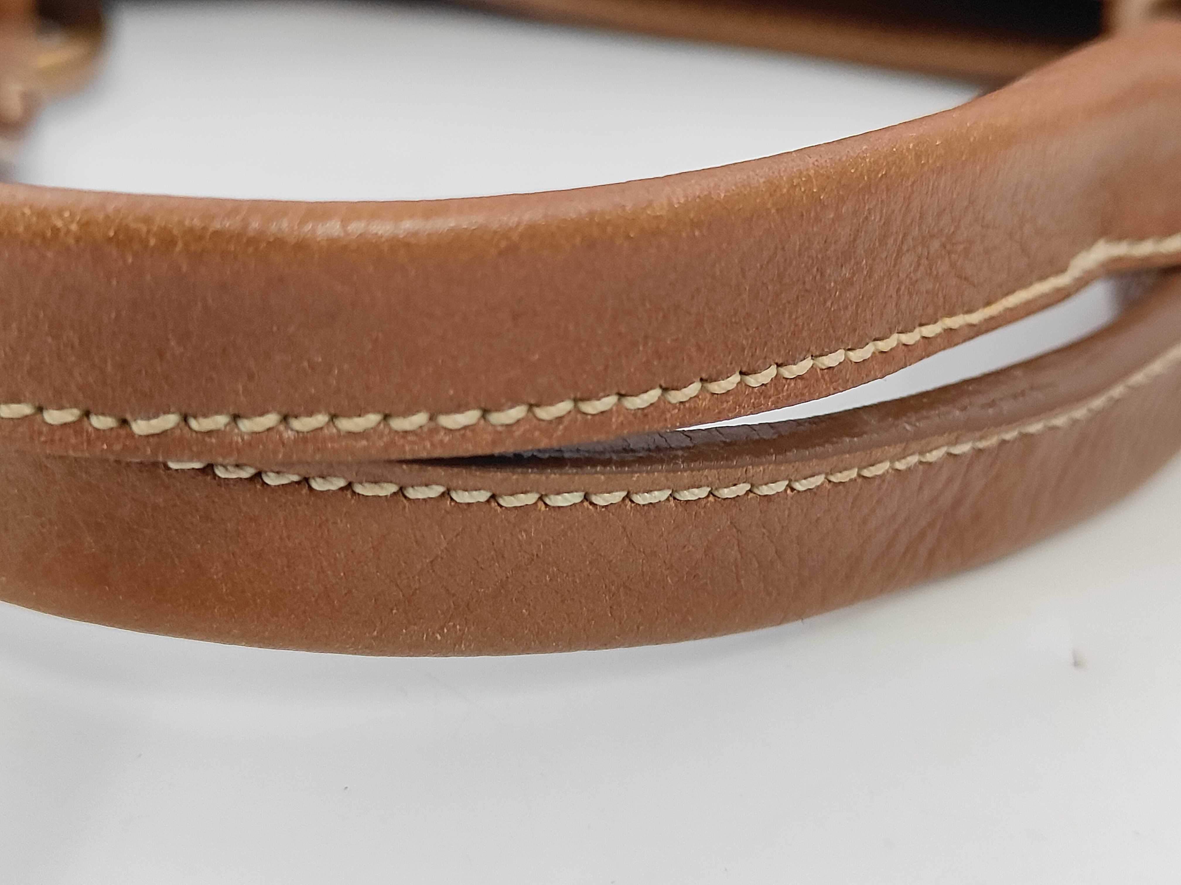 Marcello Leather Handbag (Brown) — view 6