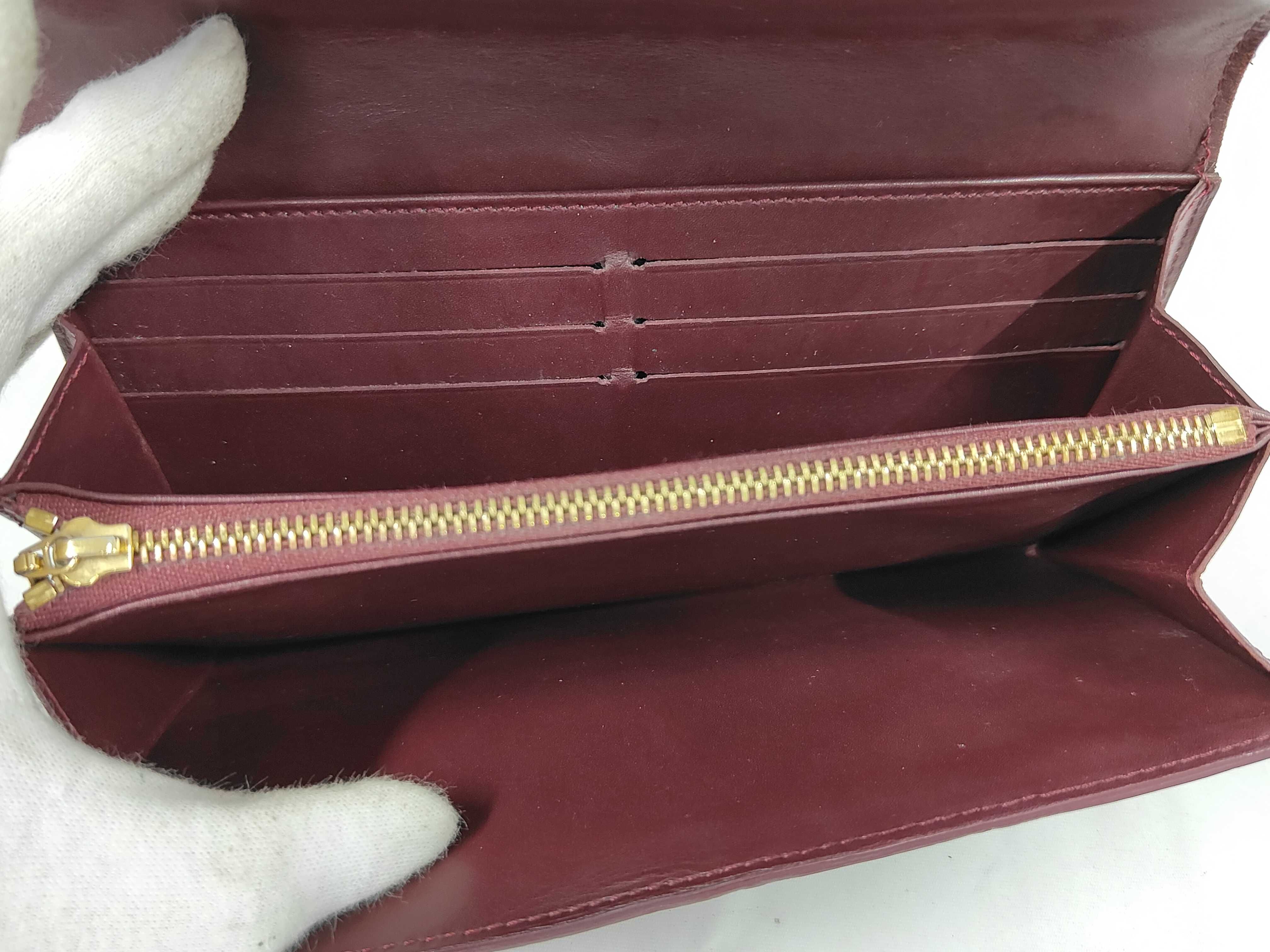 Vernis / Vernis / Portefeuille Sarah / M93524 / TS1151 / Long Wallet / Enamel Wallet — view 8