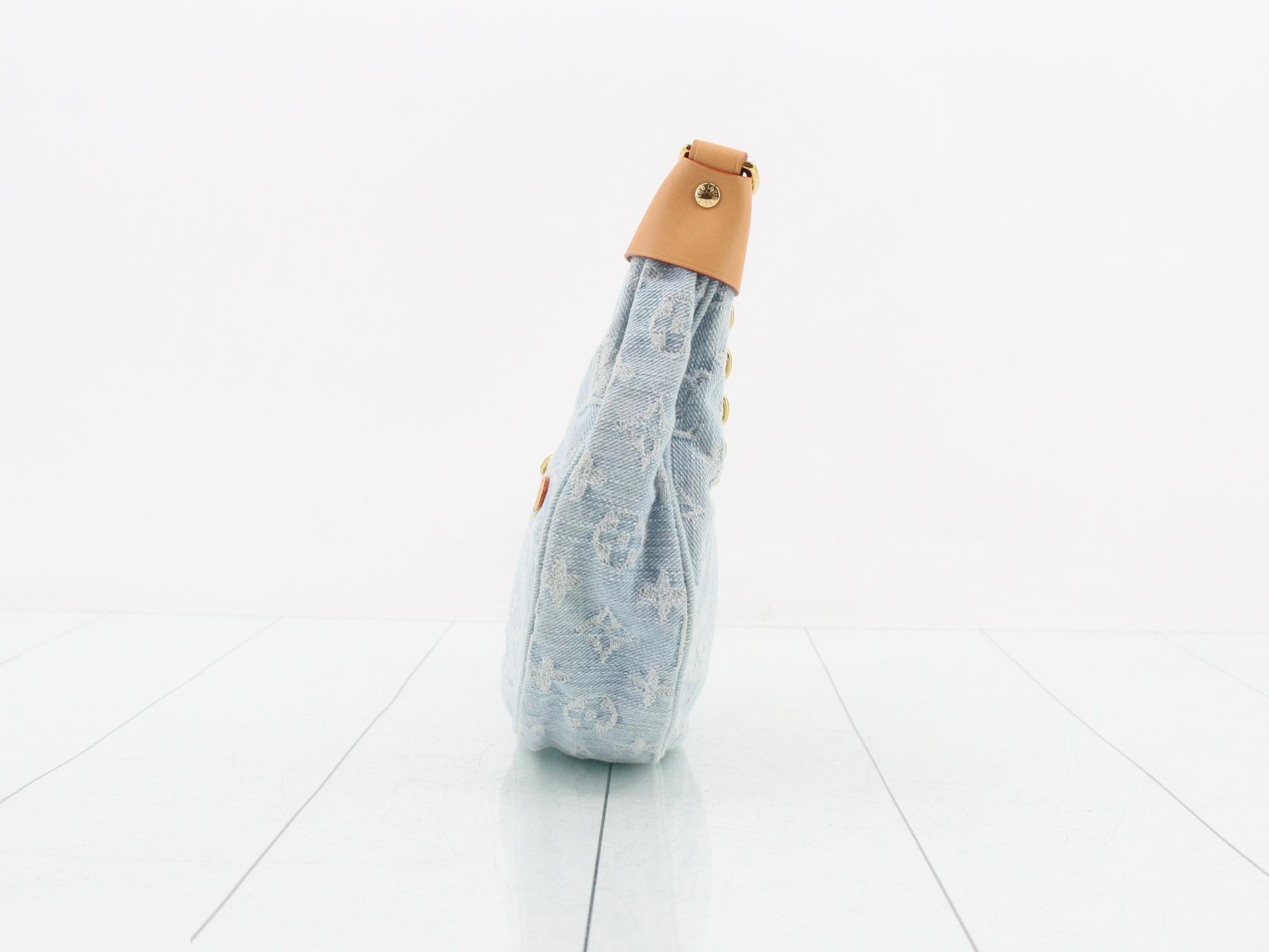 Monogram Denim Loop 2-Way Shoulder Bag — view 3
