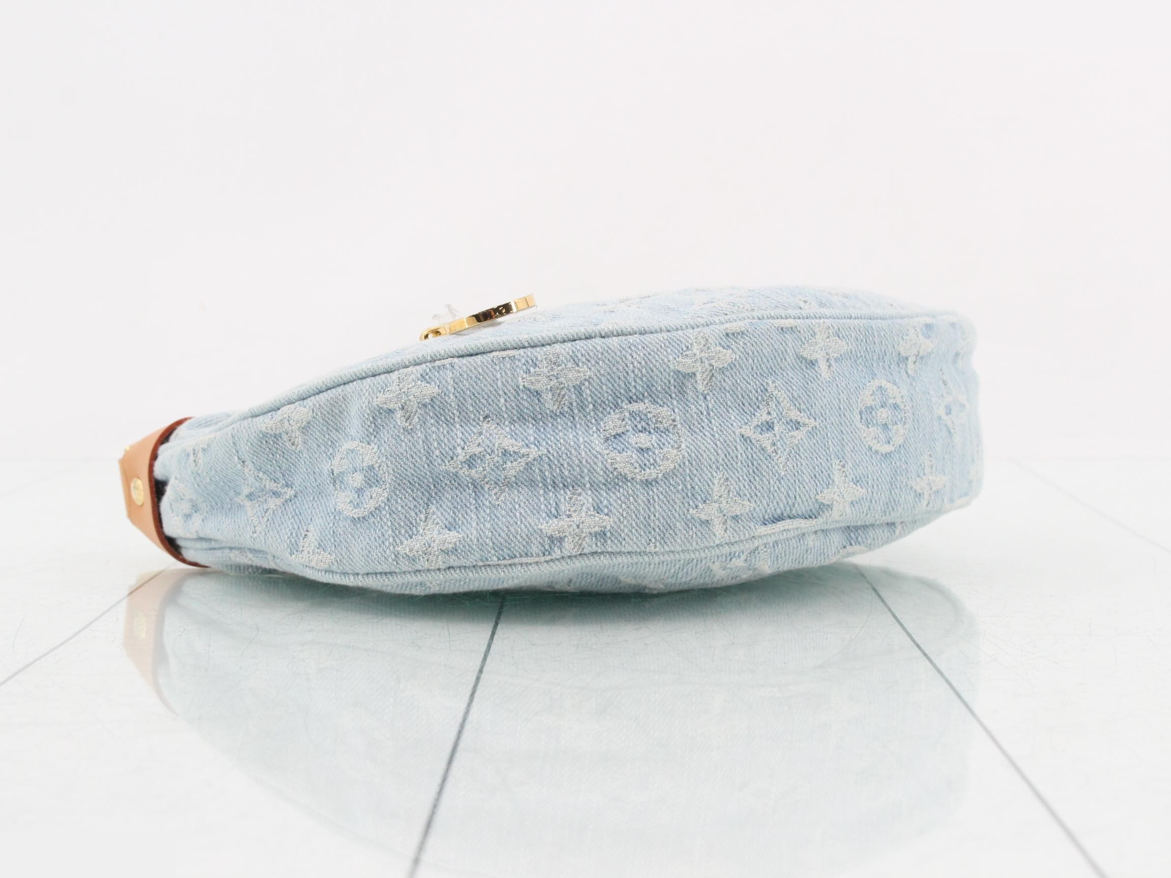 Monogram Denim Loop 2-Way Shoulder Bag — view 5