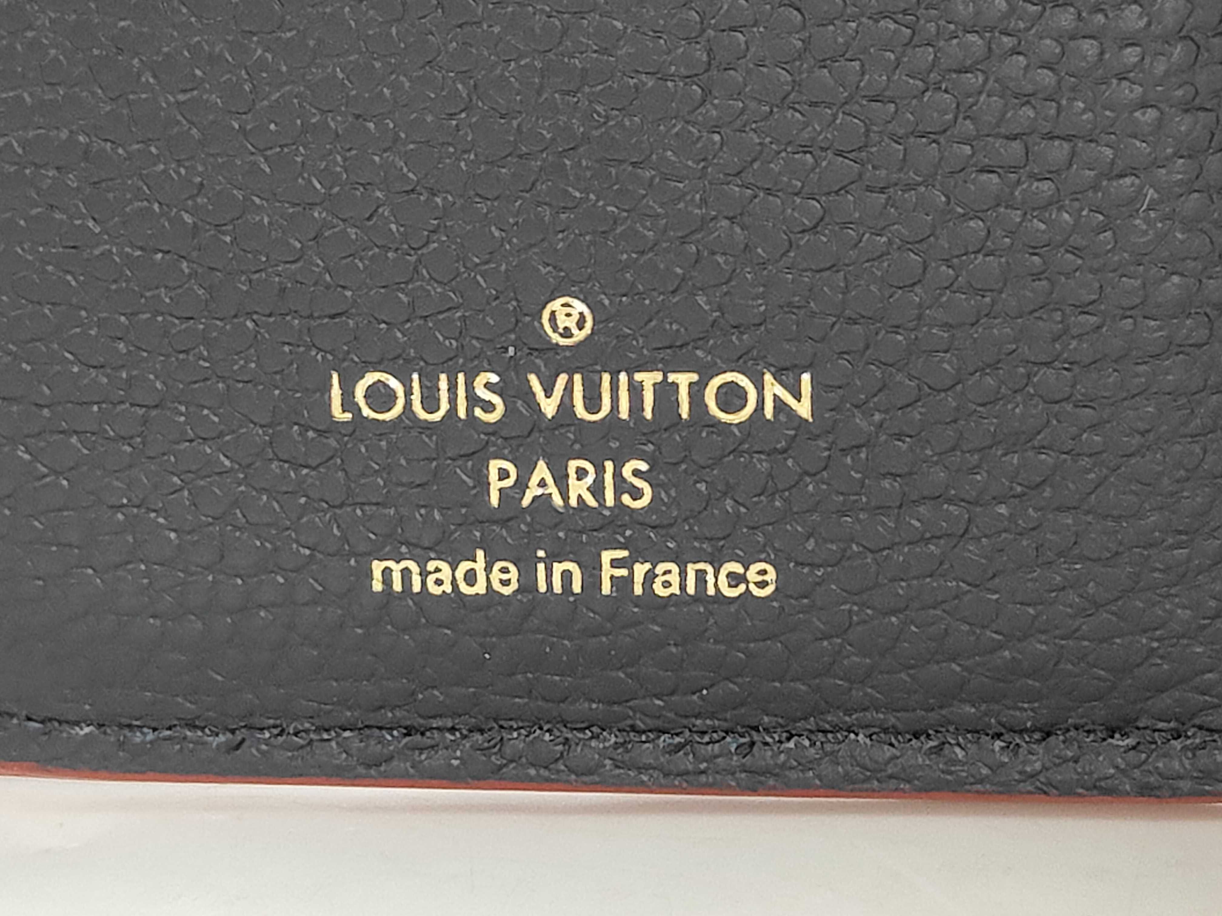 Navy Calfskin Monogram Empreinte Portefeuille Victorine M64577 Wallet — view 5