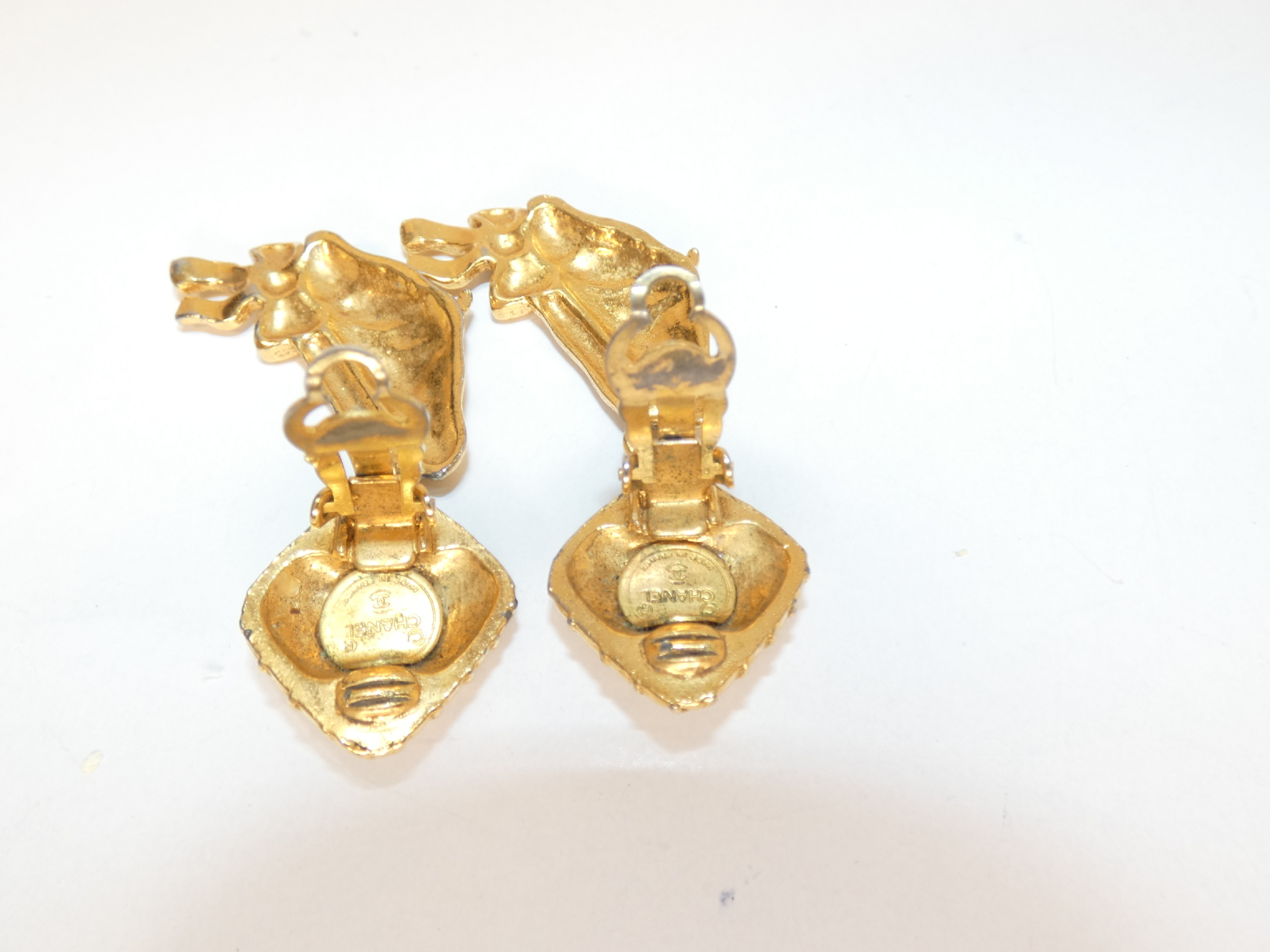 beret, ribbon, matelassé, GP earrings — view 4