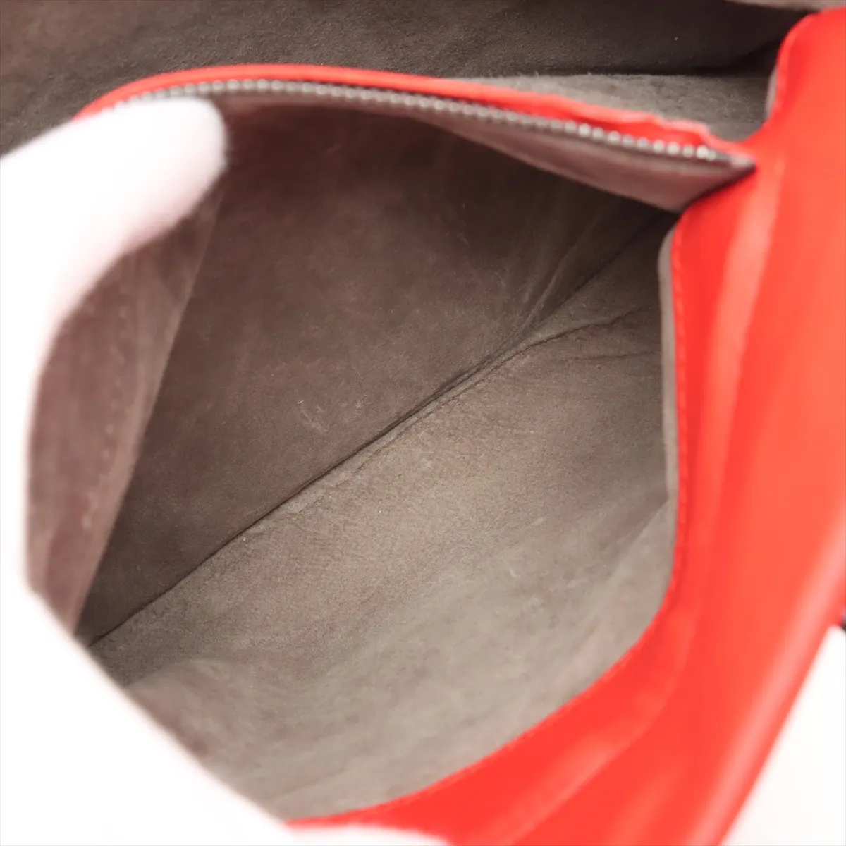 Intrecciato Roma Leather 2WAY Handbag Red — view 11