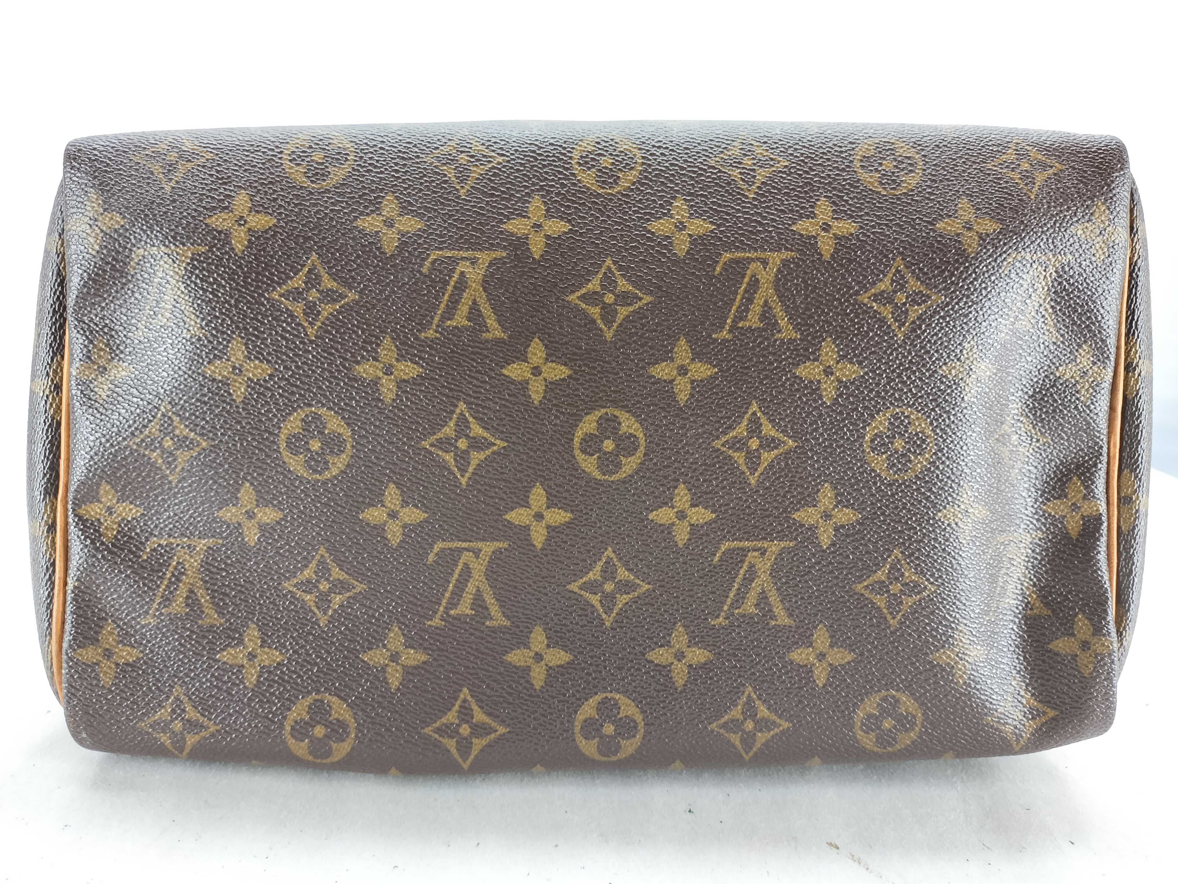 Monogram Louis Vuitton Speedy 30 M41524 TH0092 Boston Bag — view 7