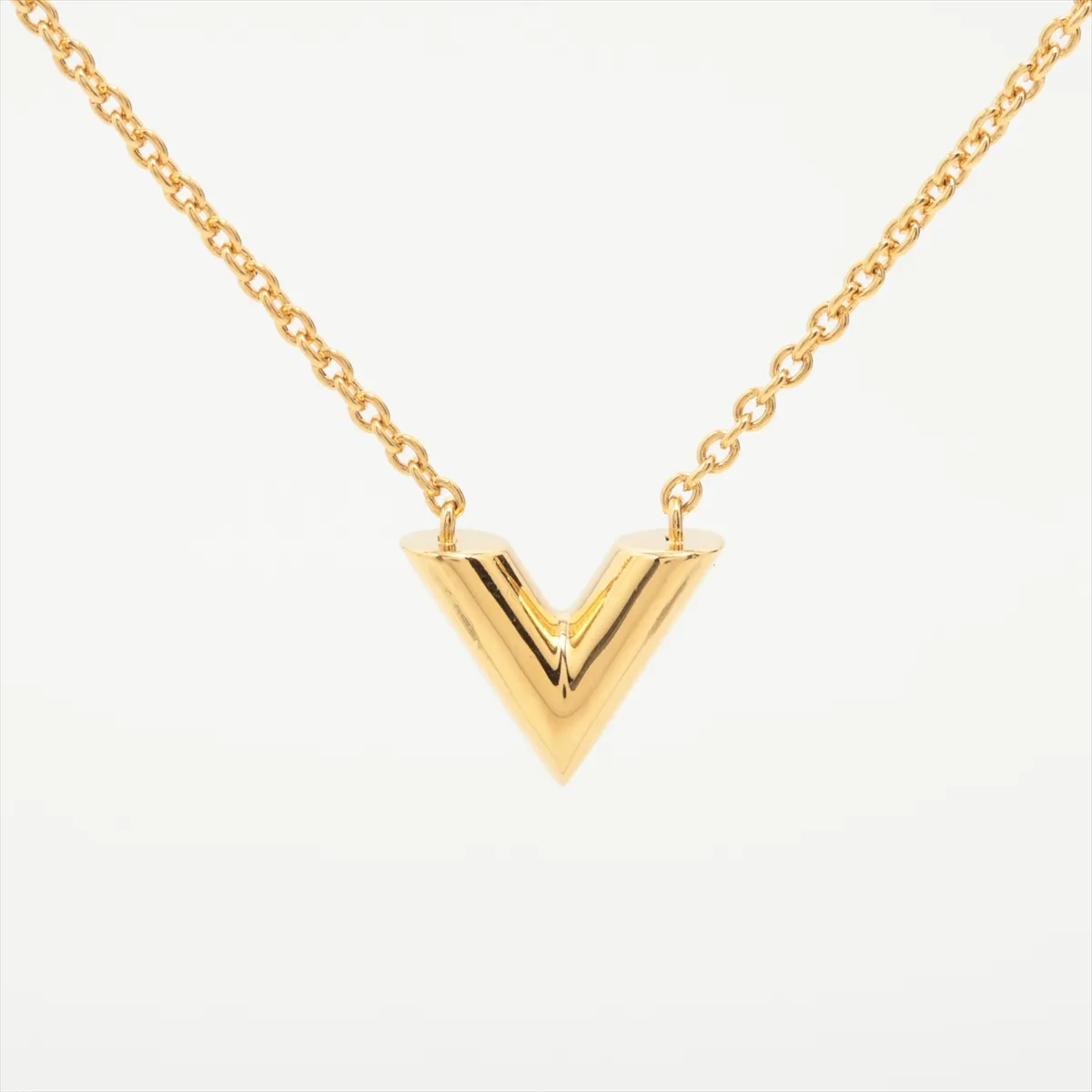 M61083 Essential V LE1128 Necklace, GP Gold, with — view 2