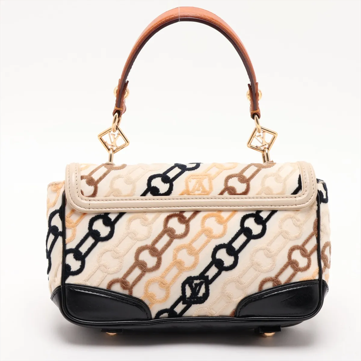 Monogram Charm Pochette Lover M95194 BA0046 Beige x Black — view 2
