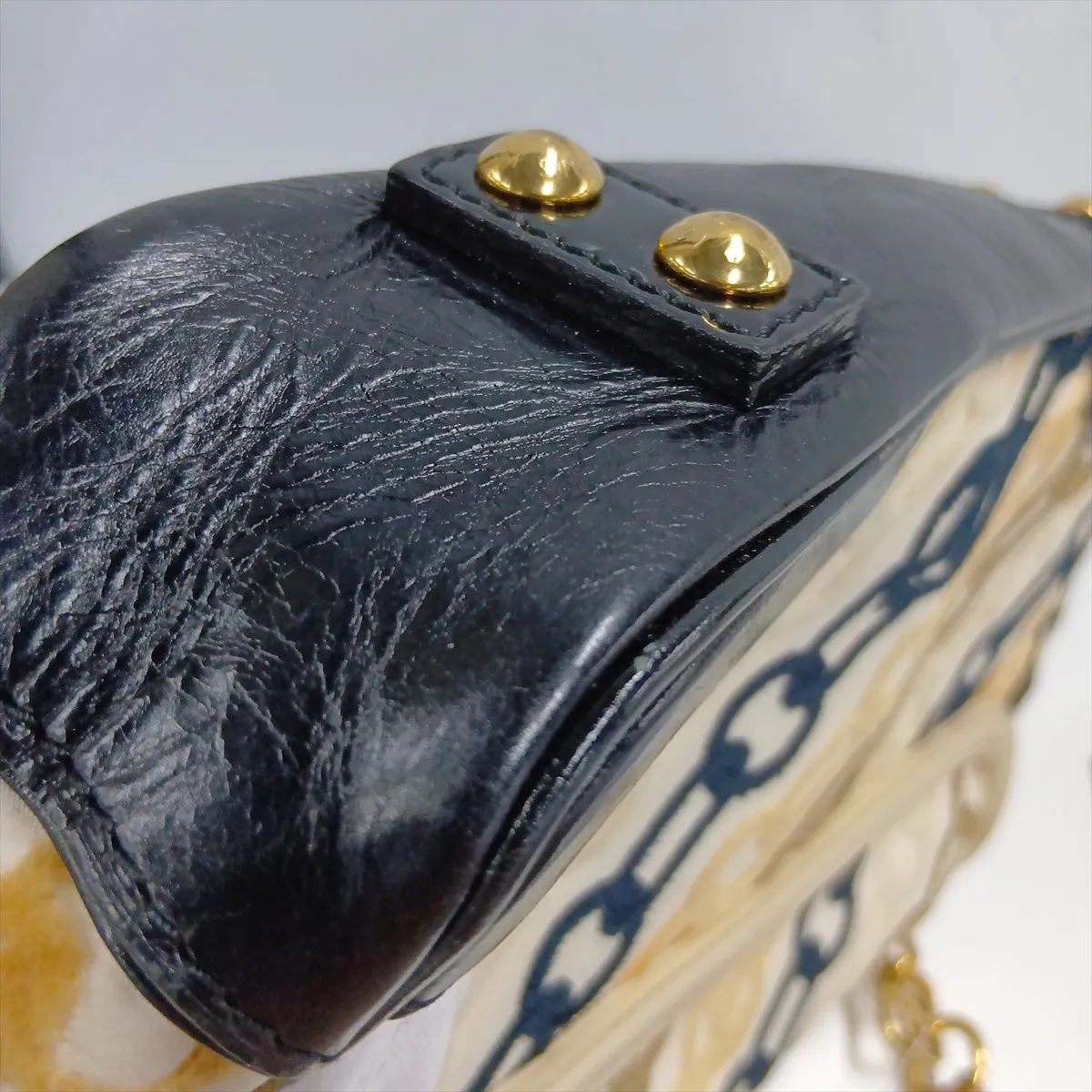 Monogram Charm Pochette Lover M95194 BA0046 Beige x Black — view 13