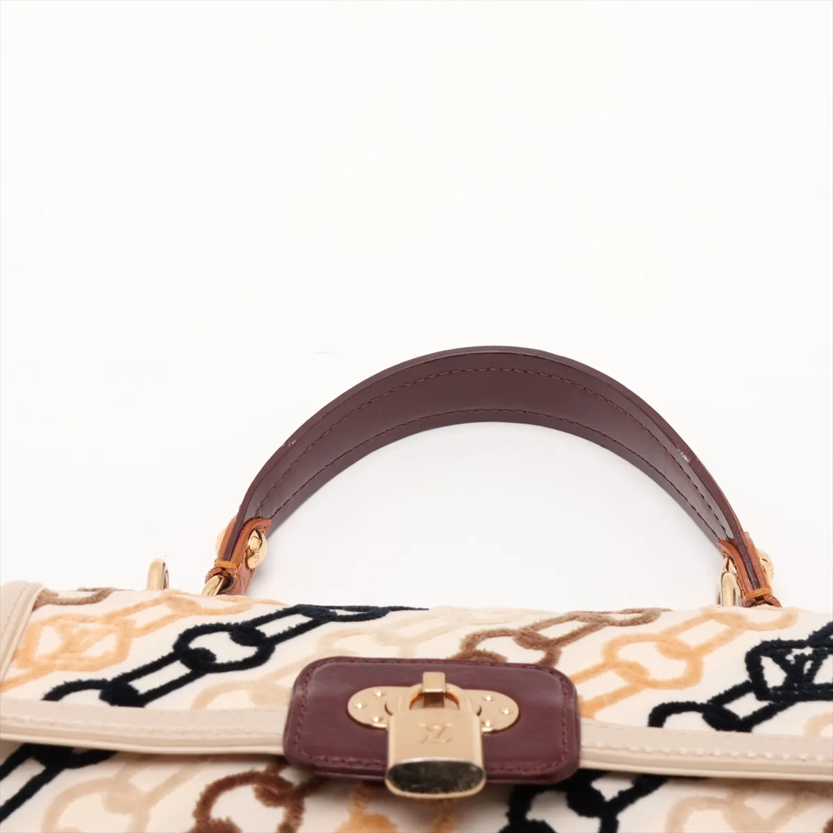 Monogram Charm Pochette Lover M95194 BA0046 Beige x Black — view 6