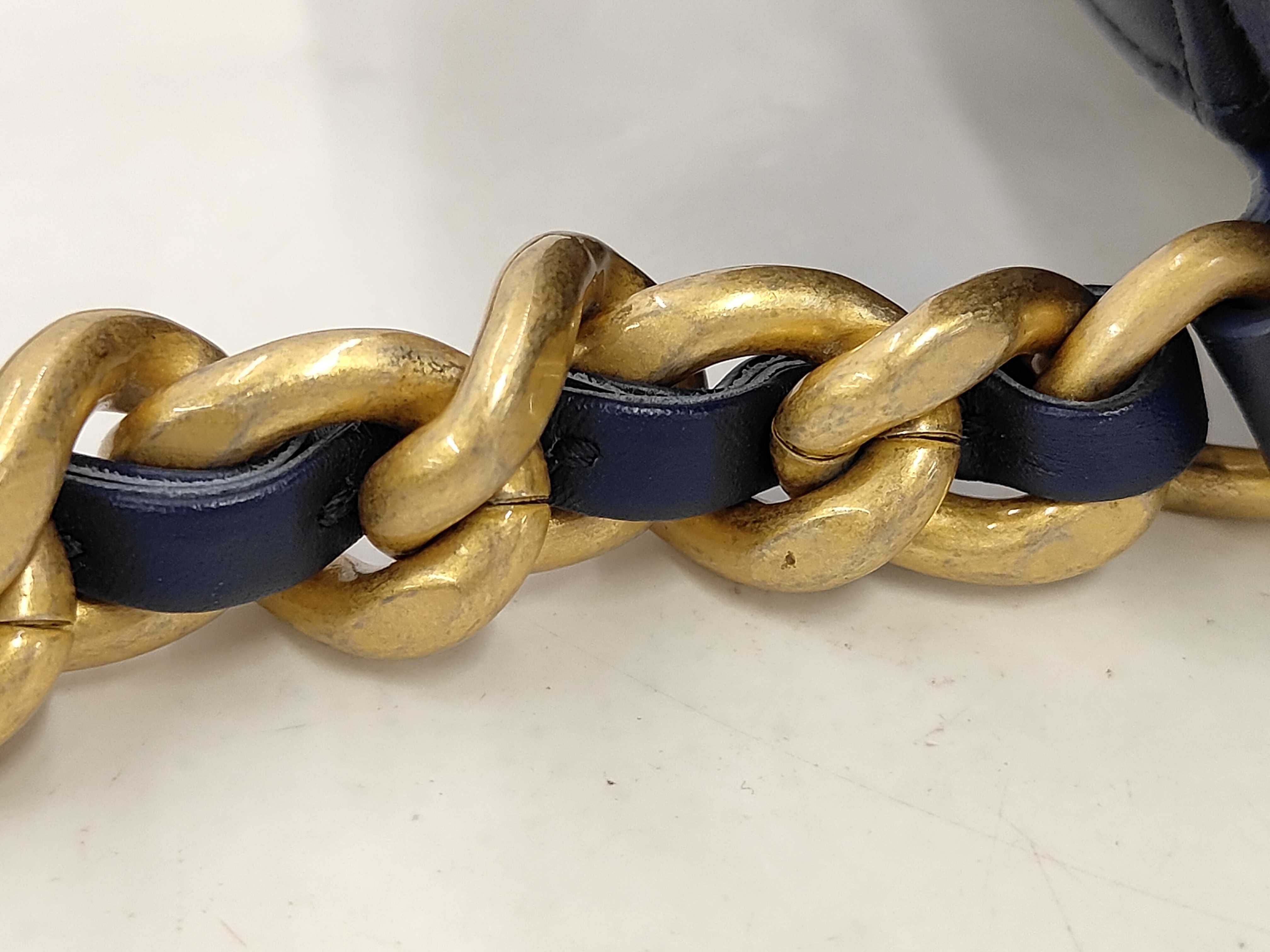 Matelassé Chain Shoulder Bag — view 8