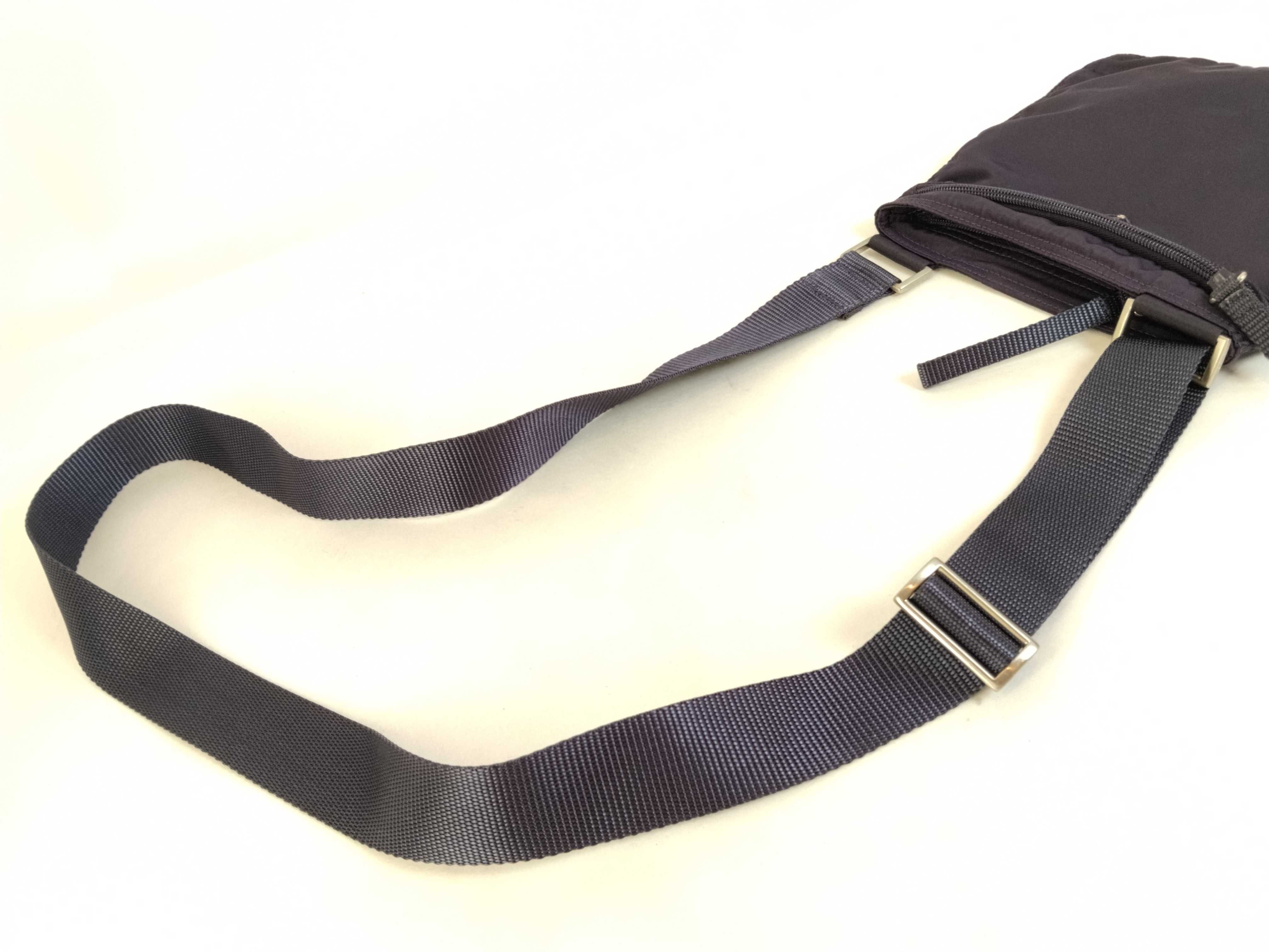 Nylon Prada Shoulder Bag, Nylon Purple Shoulder Bag — view 3