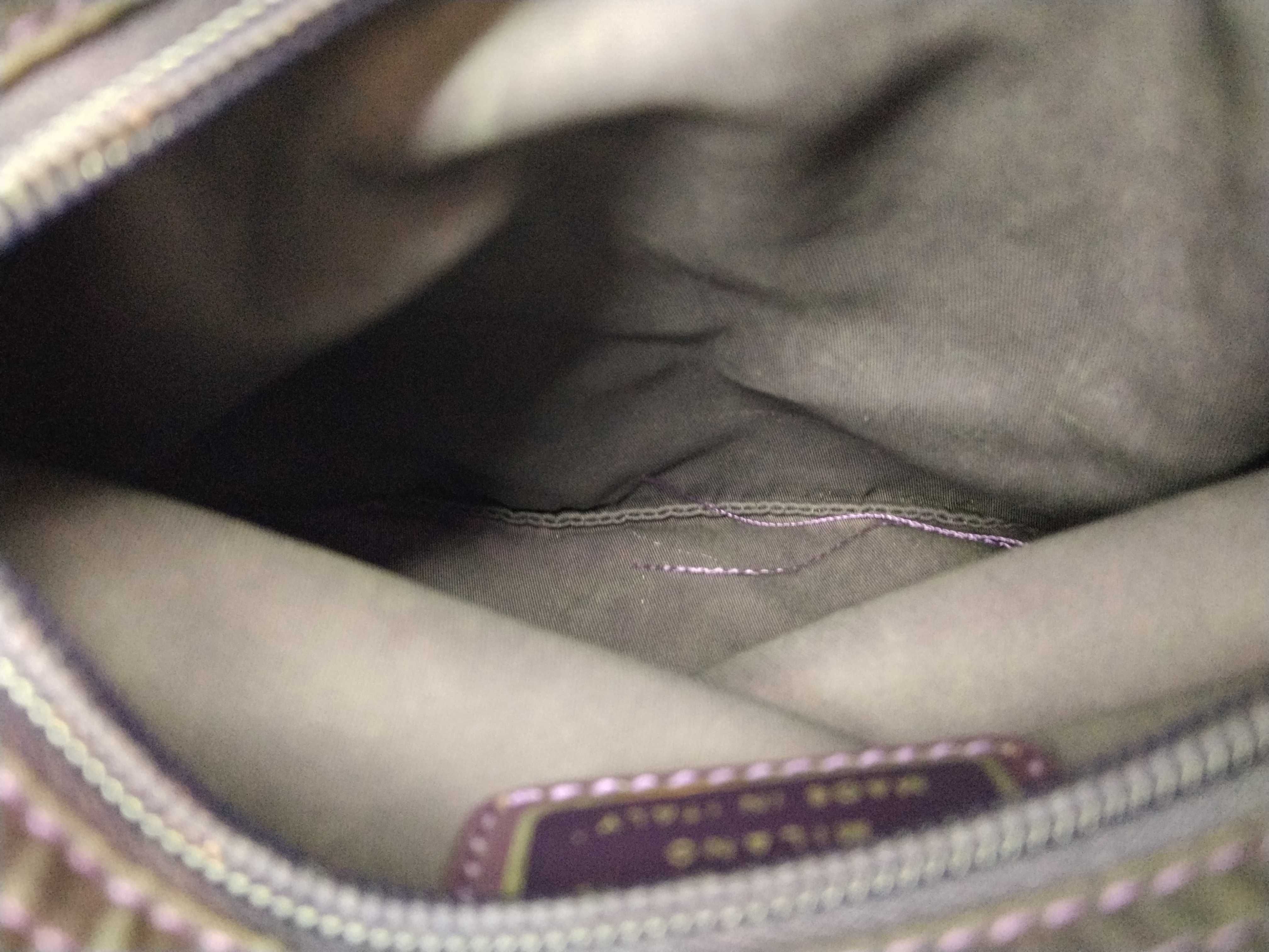 Nylon Prada Shoulder Bag, Nylon Purple Shoulder Bag — view 9