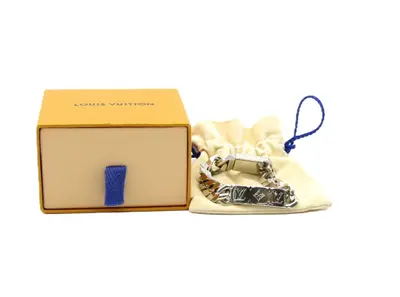LV Bracelet LV Signature Chain Bracelet M62486 Metal Silver Bracelet/Bangle