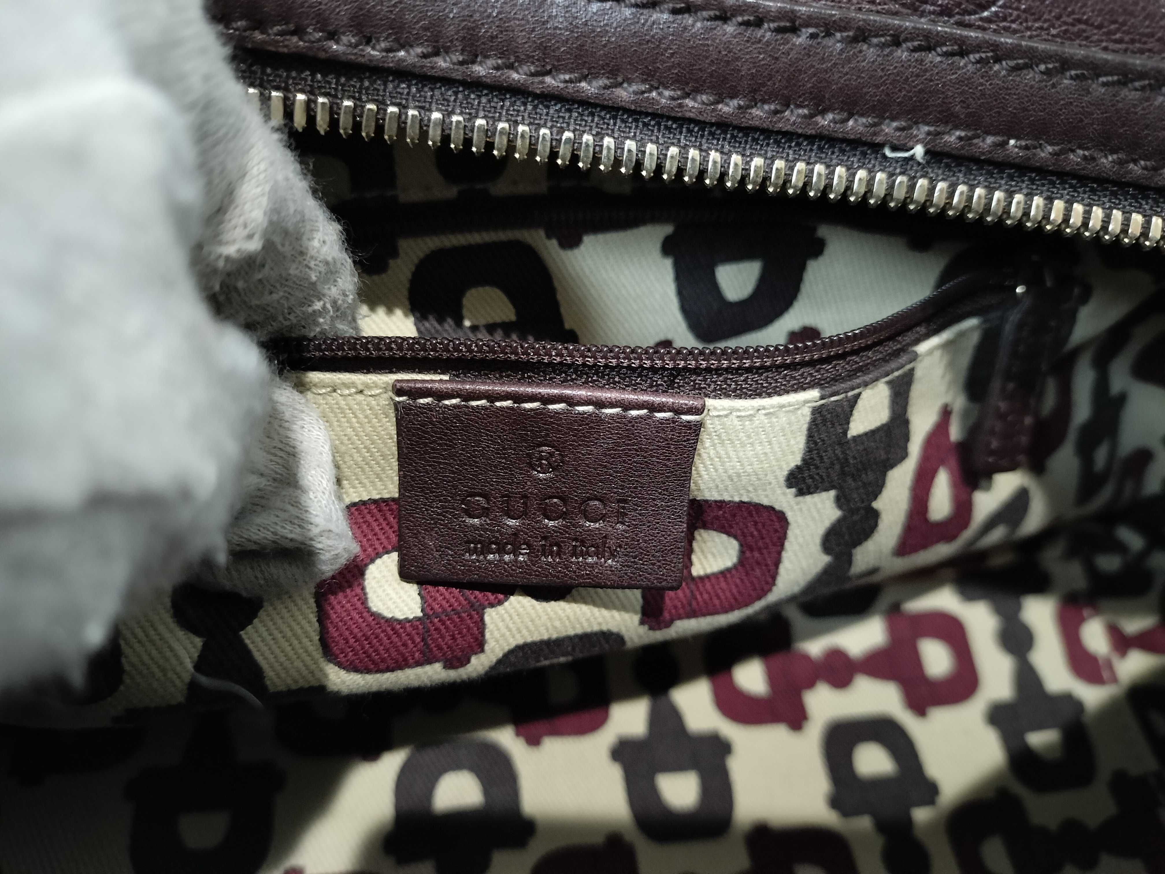 161720 Leather Mini Boston Bag (Boston Bag, Handbag) — view 12