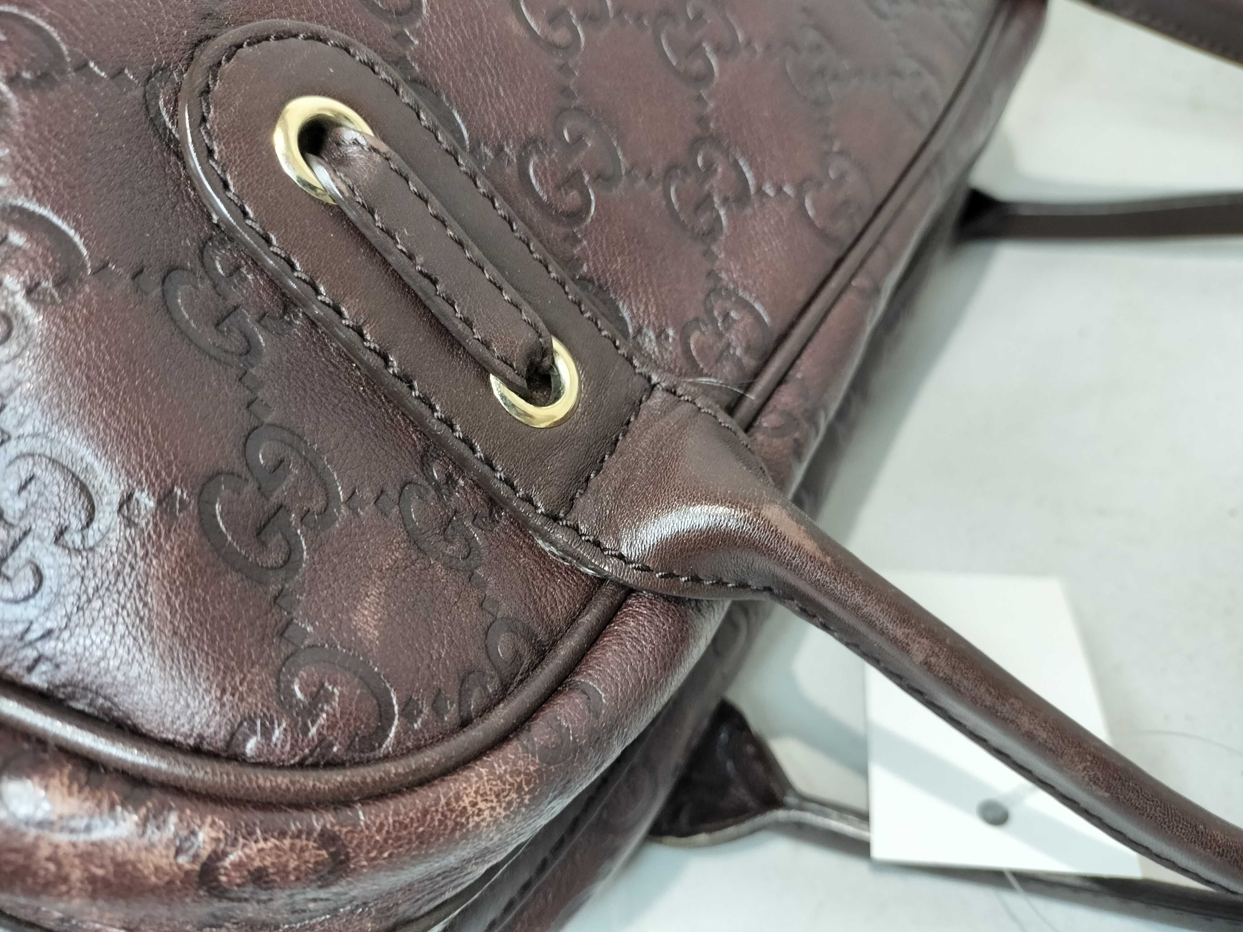 161720 Leather Mini Boston Bag (Boston Bag, Handbag) — view 6