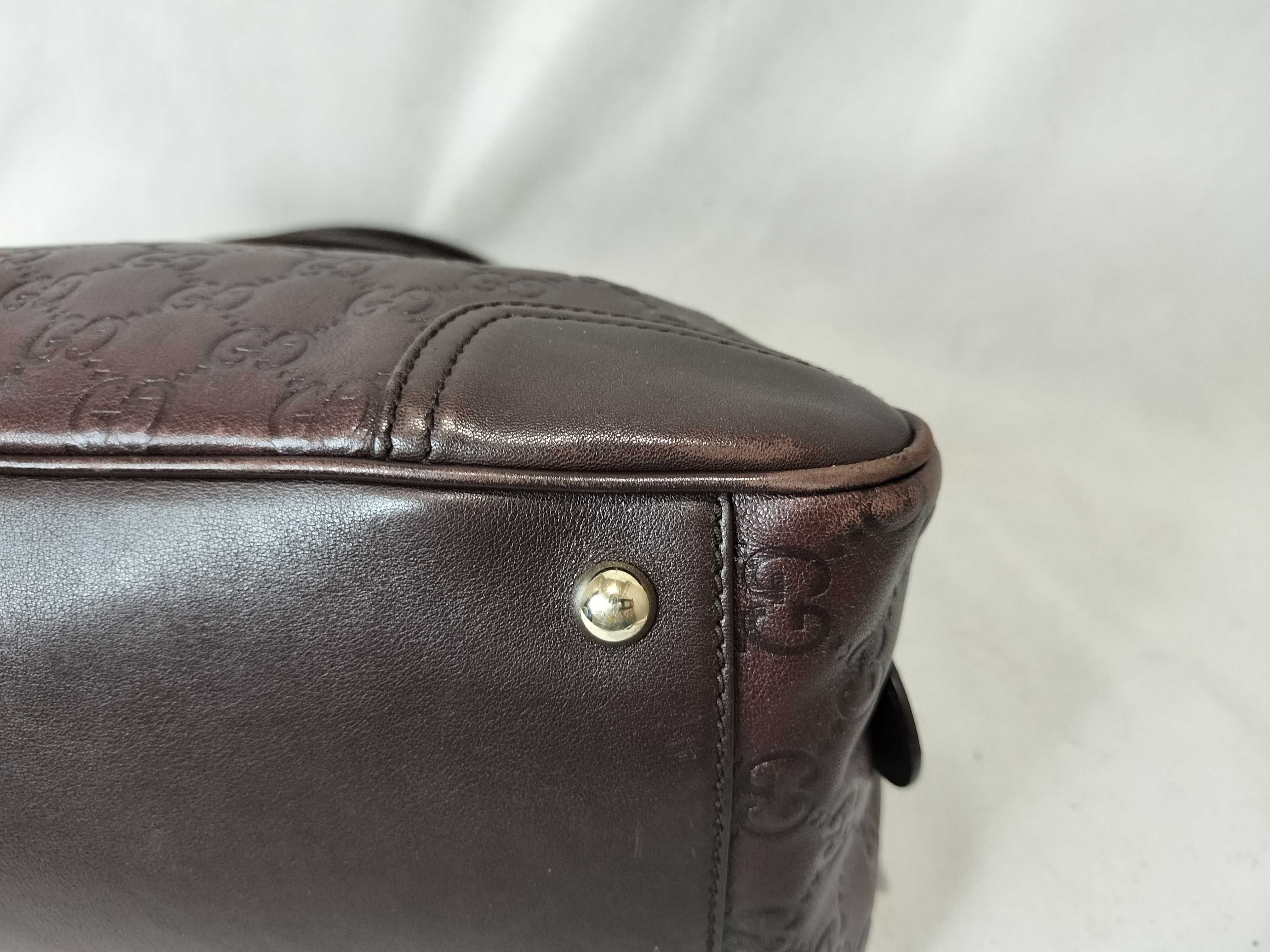 161720 Leather Mini Boston Bag (Boston Bag, Handbag) — view 7
