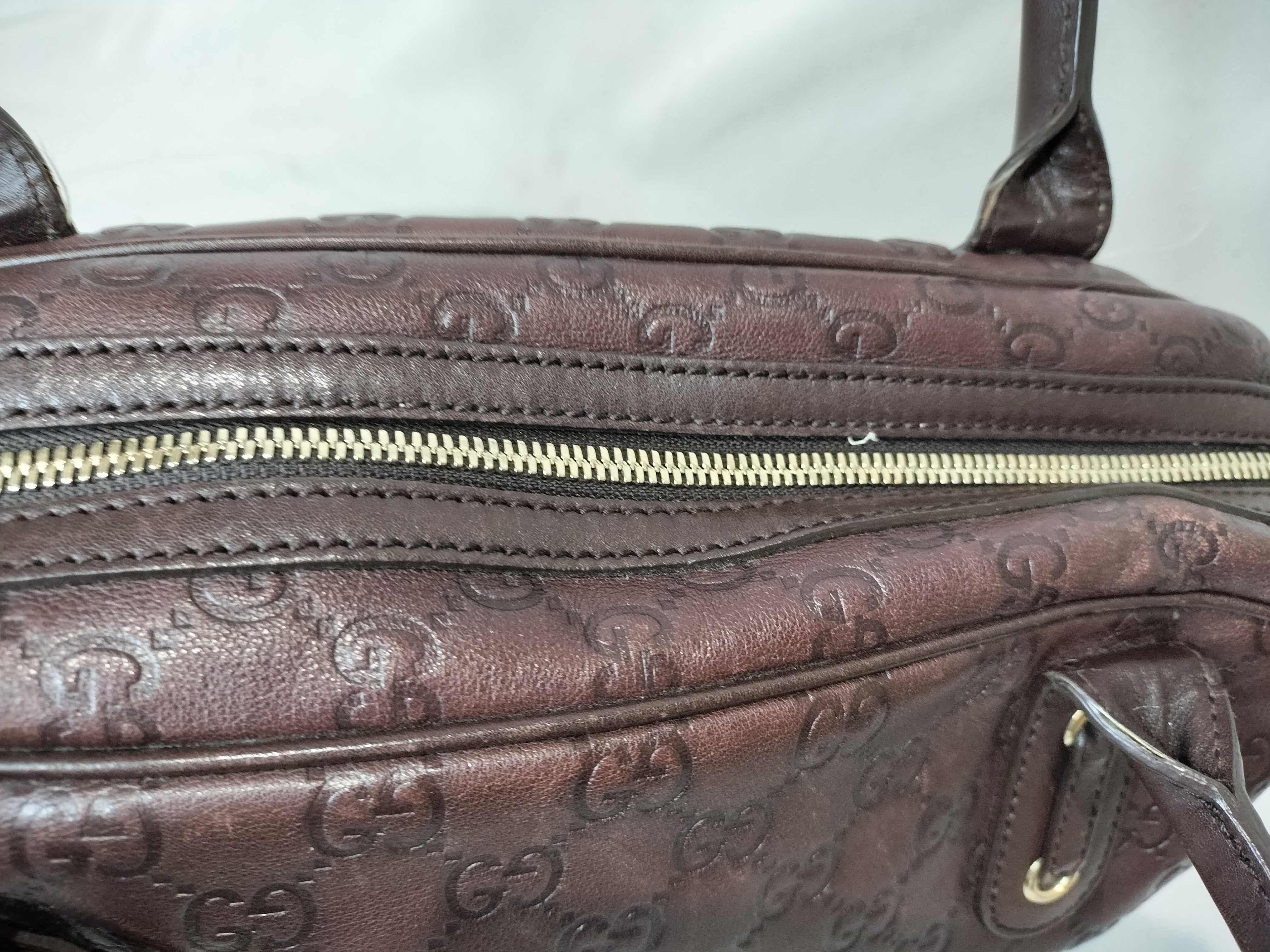 161720 Leather Mini Boston Bag (Boston Bag, Handbag) — view 9