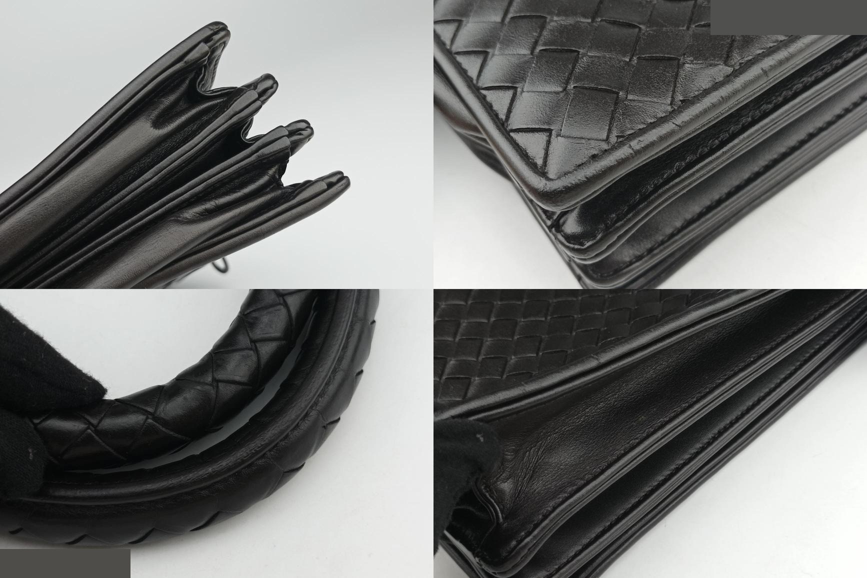Intrecciato Lambskin Brown — view 9