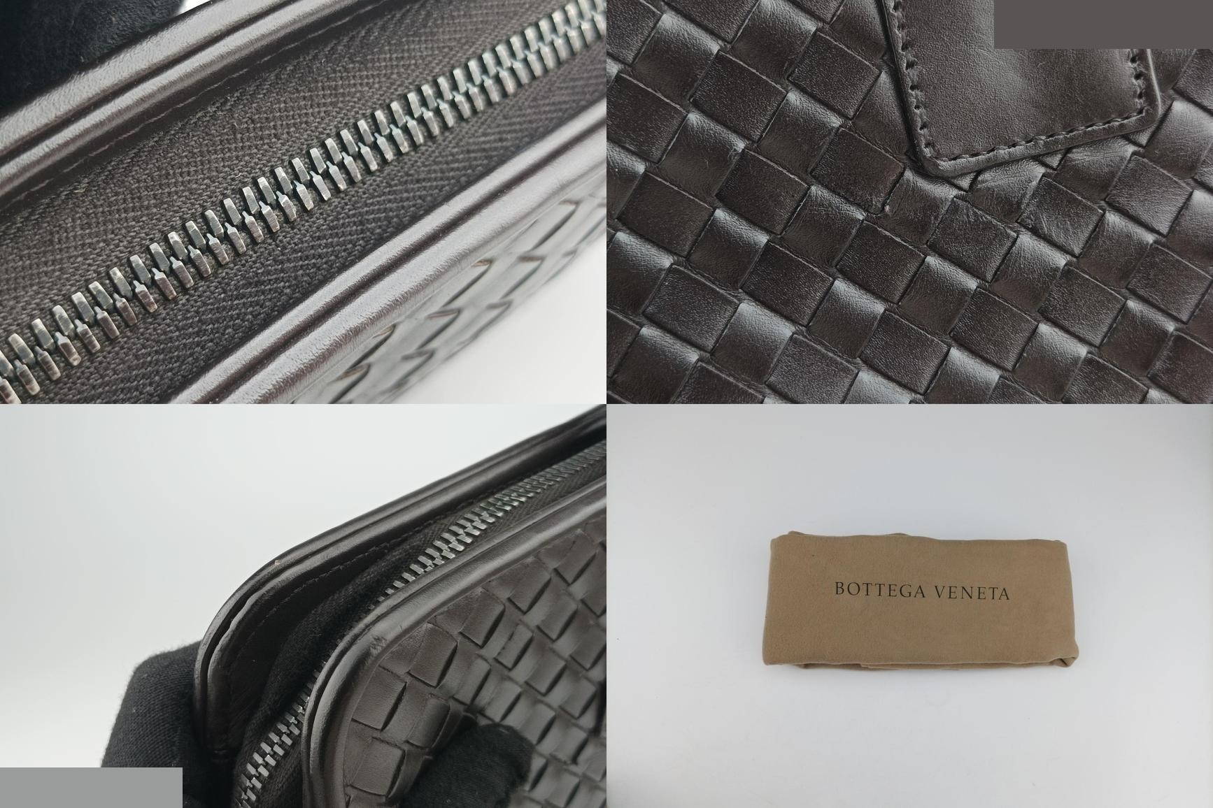 Intrecciato Lambskin Brown — view 10