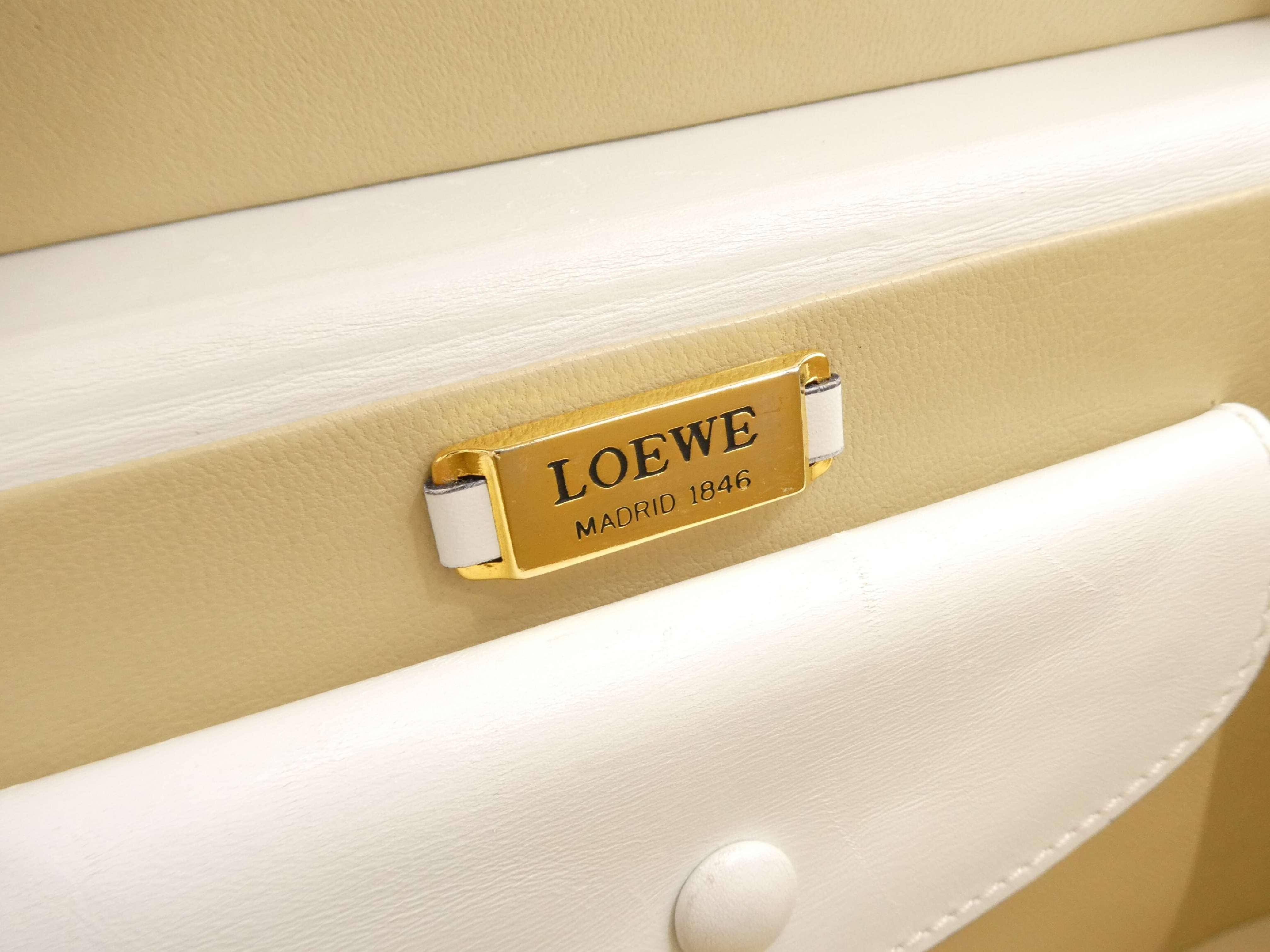 Anagram Leather Vanity Bag — view 8