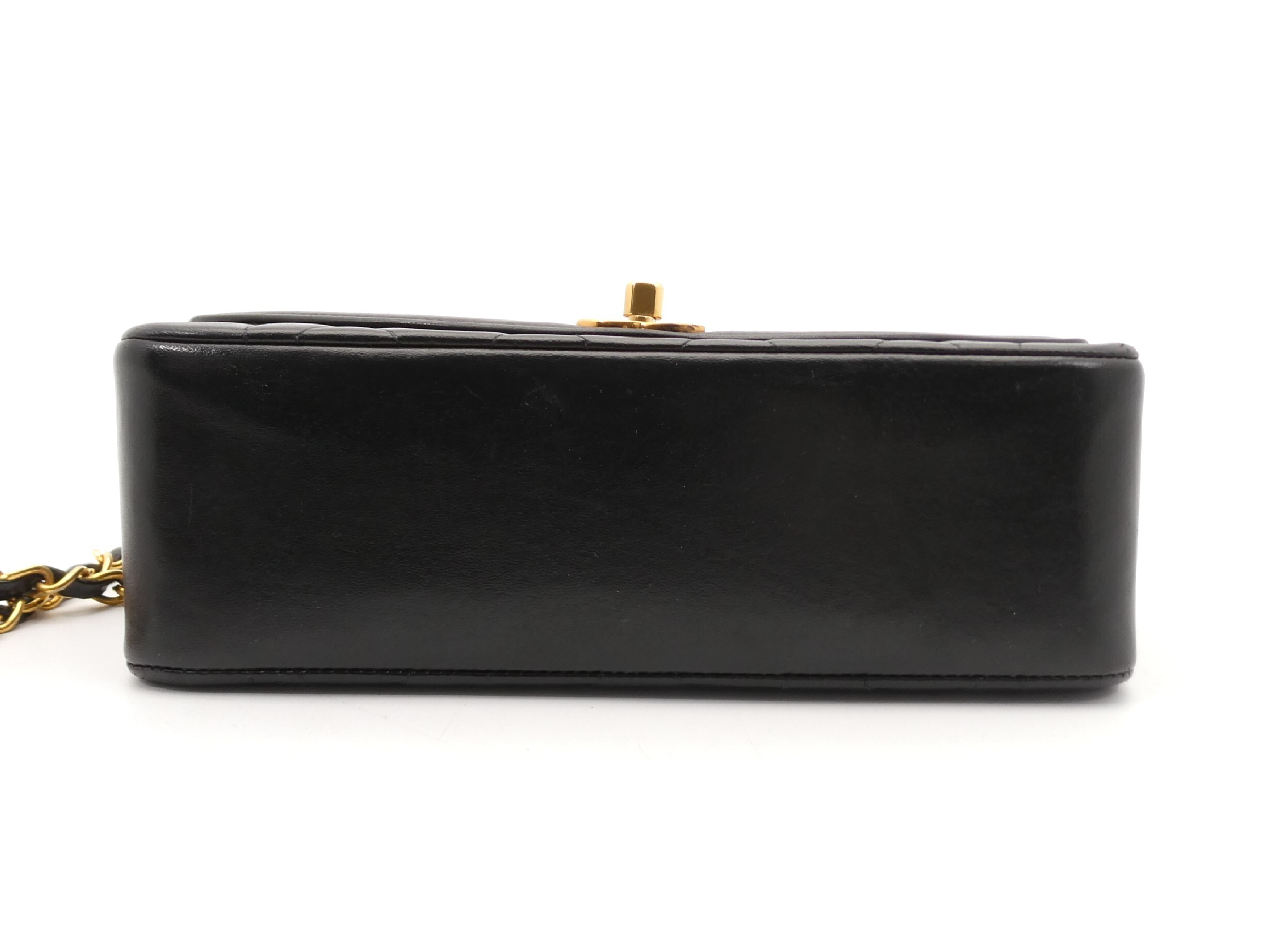 Diana Matelassé Coco Mark Turnlock Chain Shoulder Bag — view 5