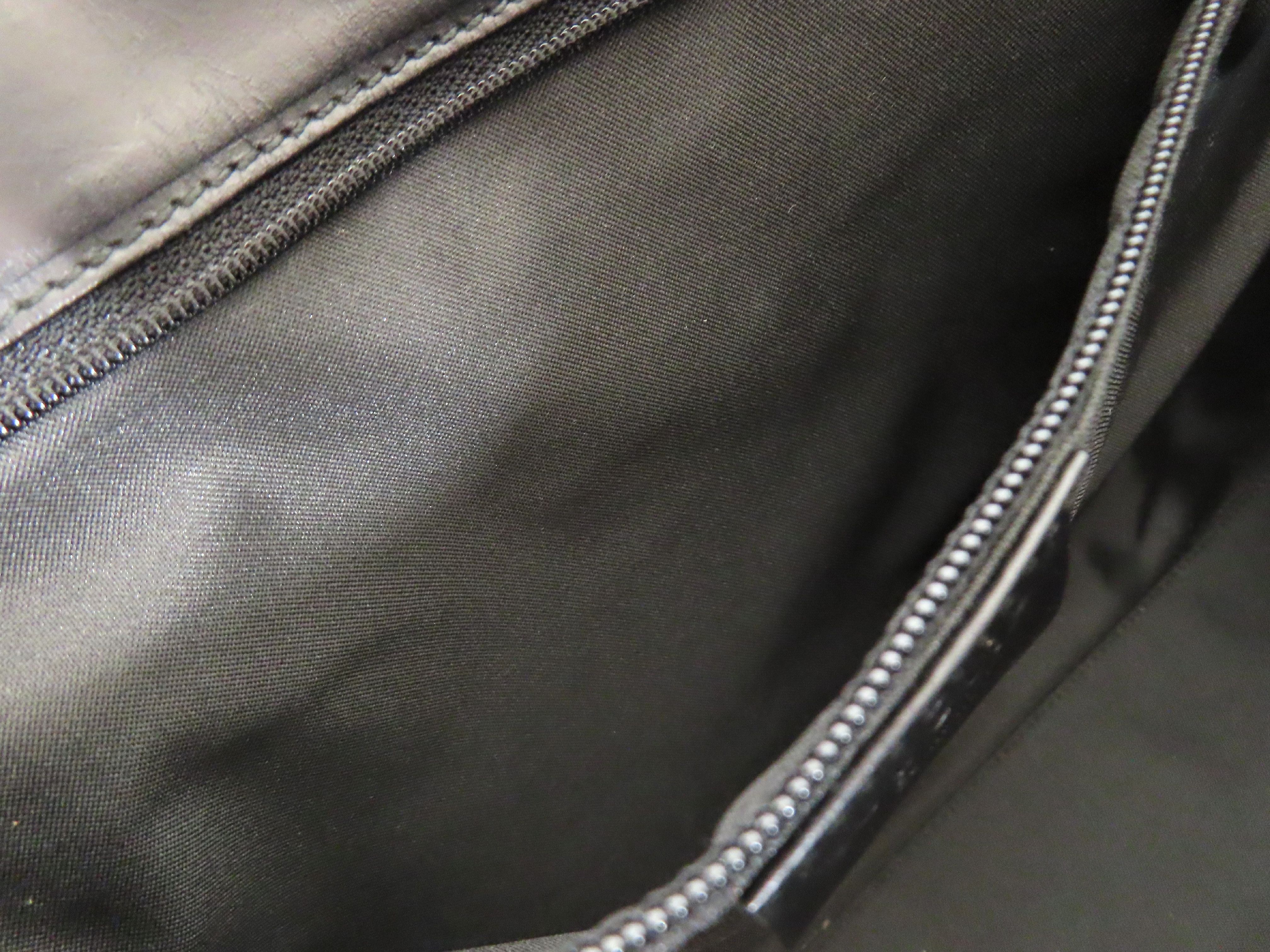 Jackie Gucci GG Canvas Jackie Canvas x Leather Handbag Black 0021067 Handbag — view 13