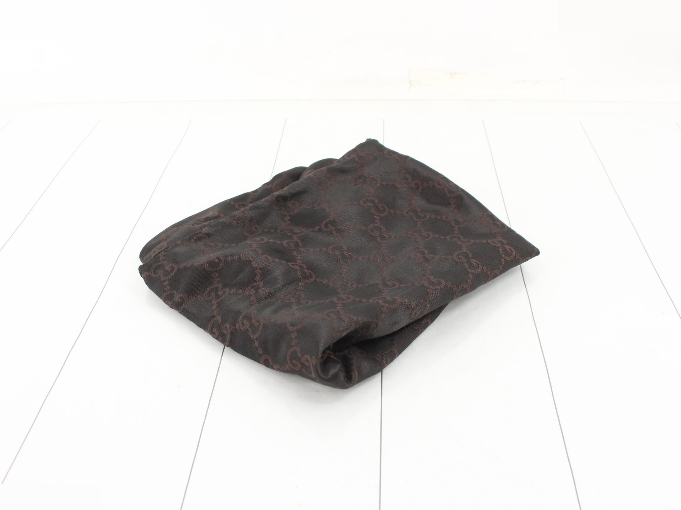 GG Canvas Jackie Tote Bag (Brown) — view 7