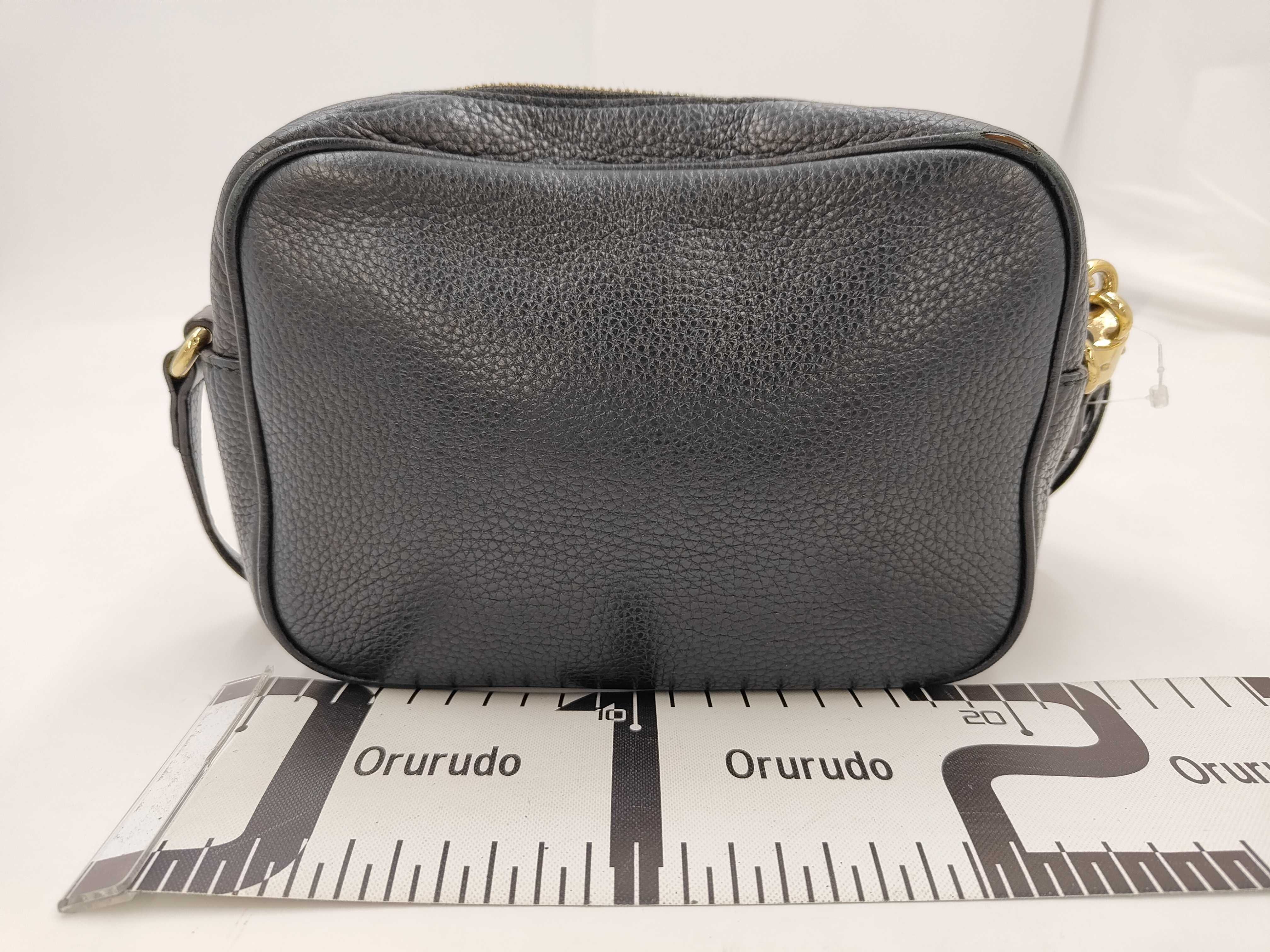 Soho 308364 Leather Shoulder Bag, Black — view 2