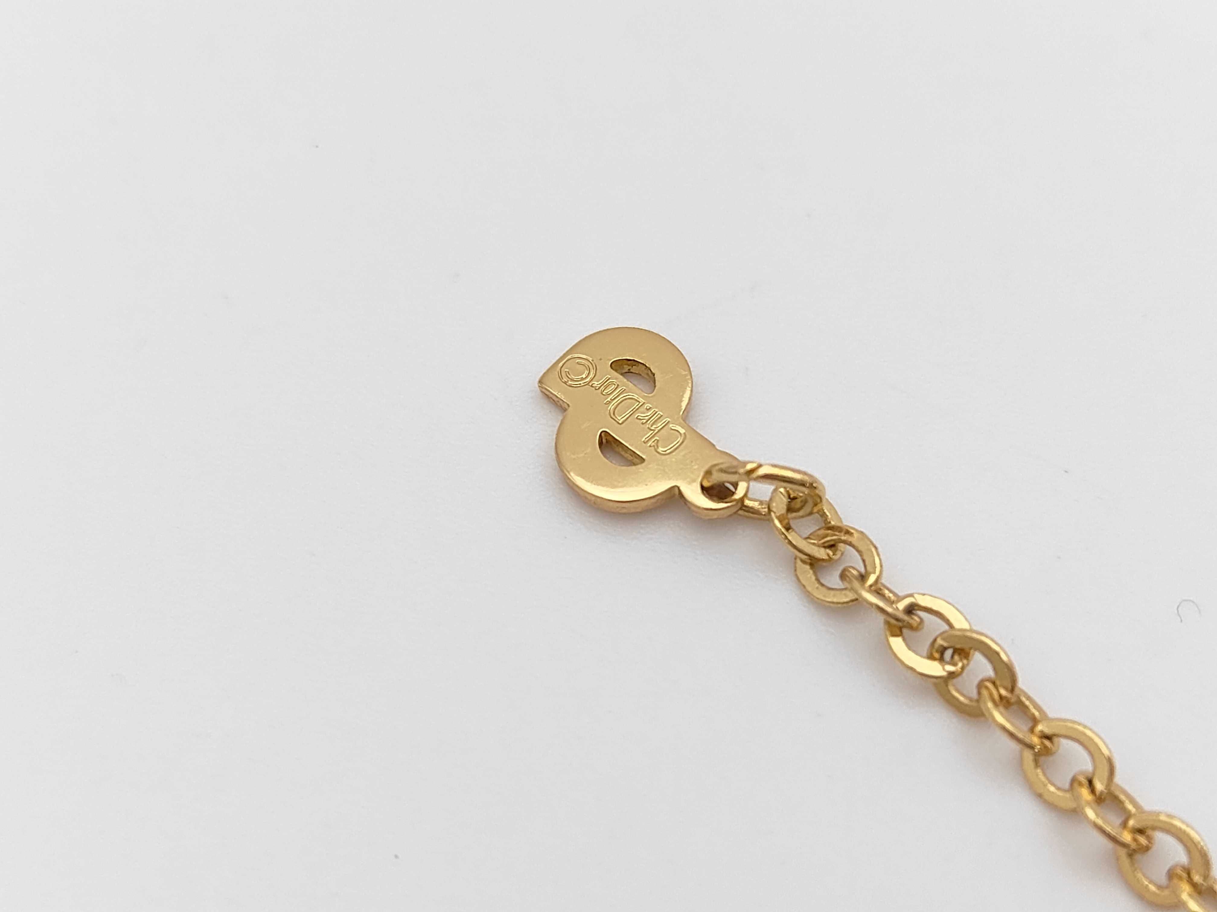 CD motif gold ring — view 4