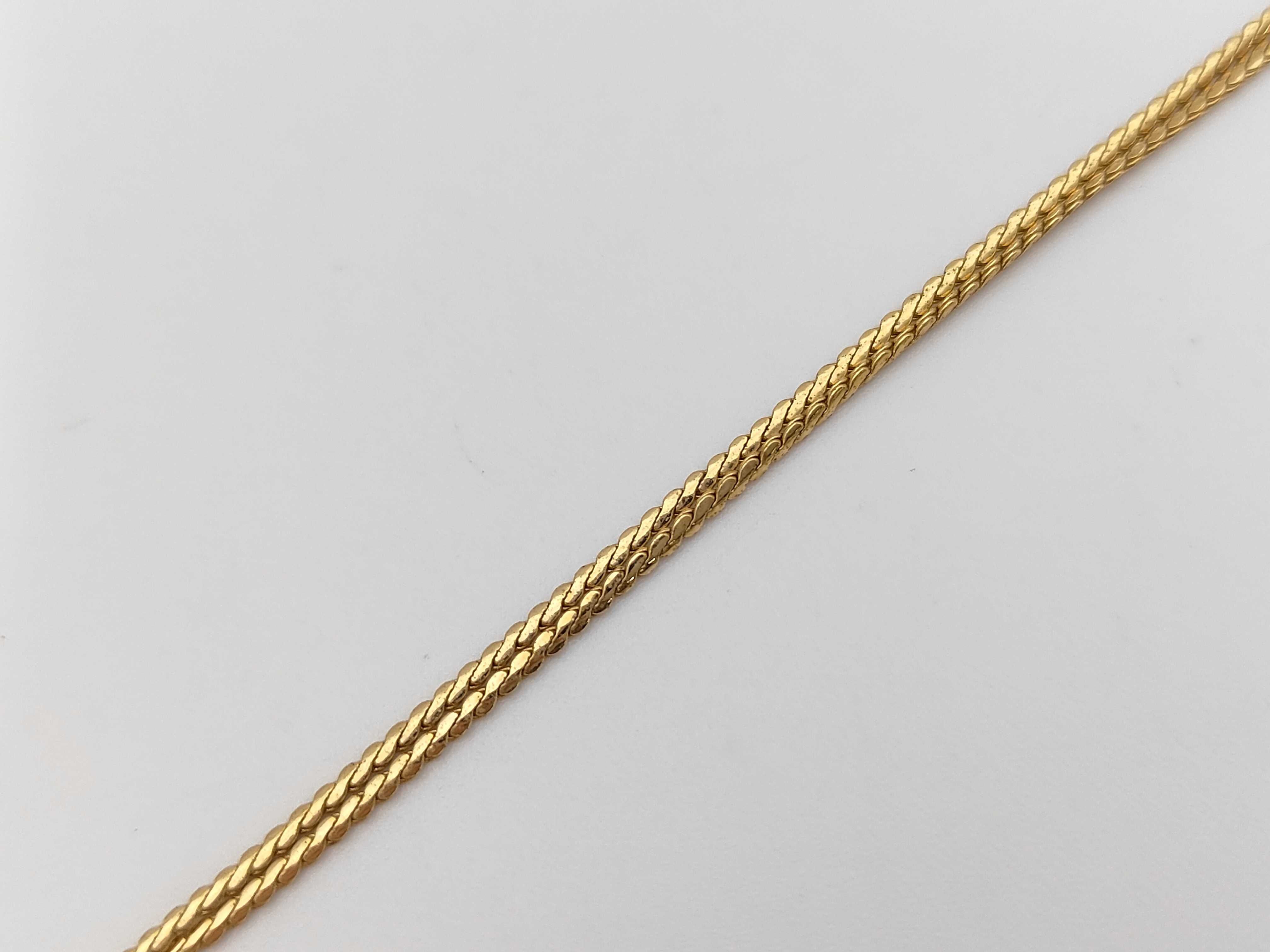 CD motif gold ring — view 6