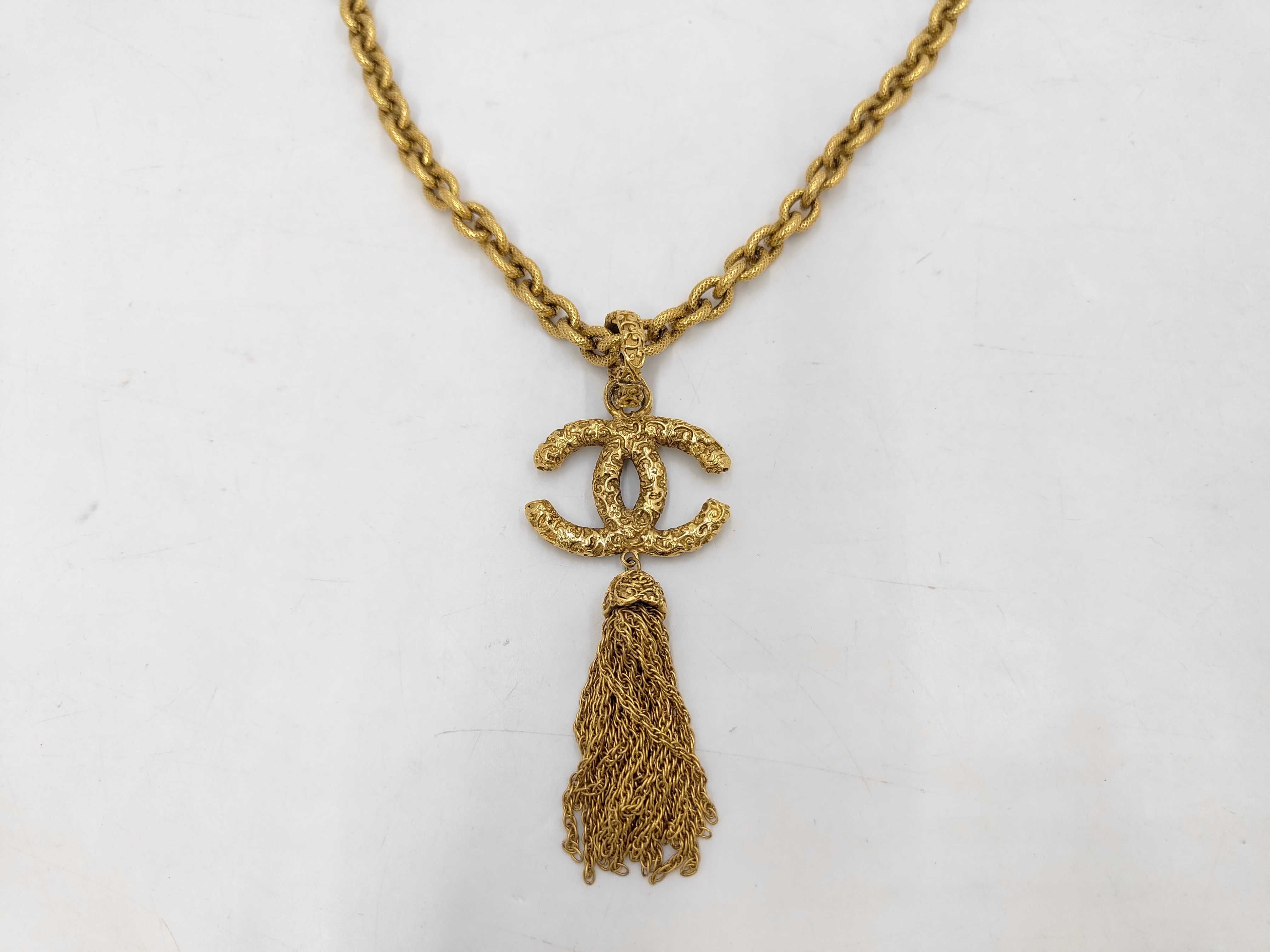 necklace, Coco Mark, lava stone, fringe, 93A necklace — view 4