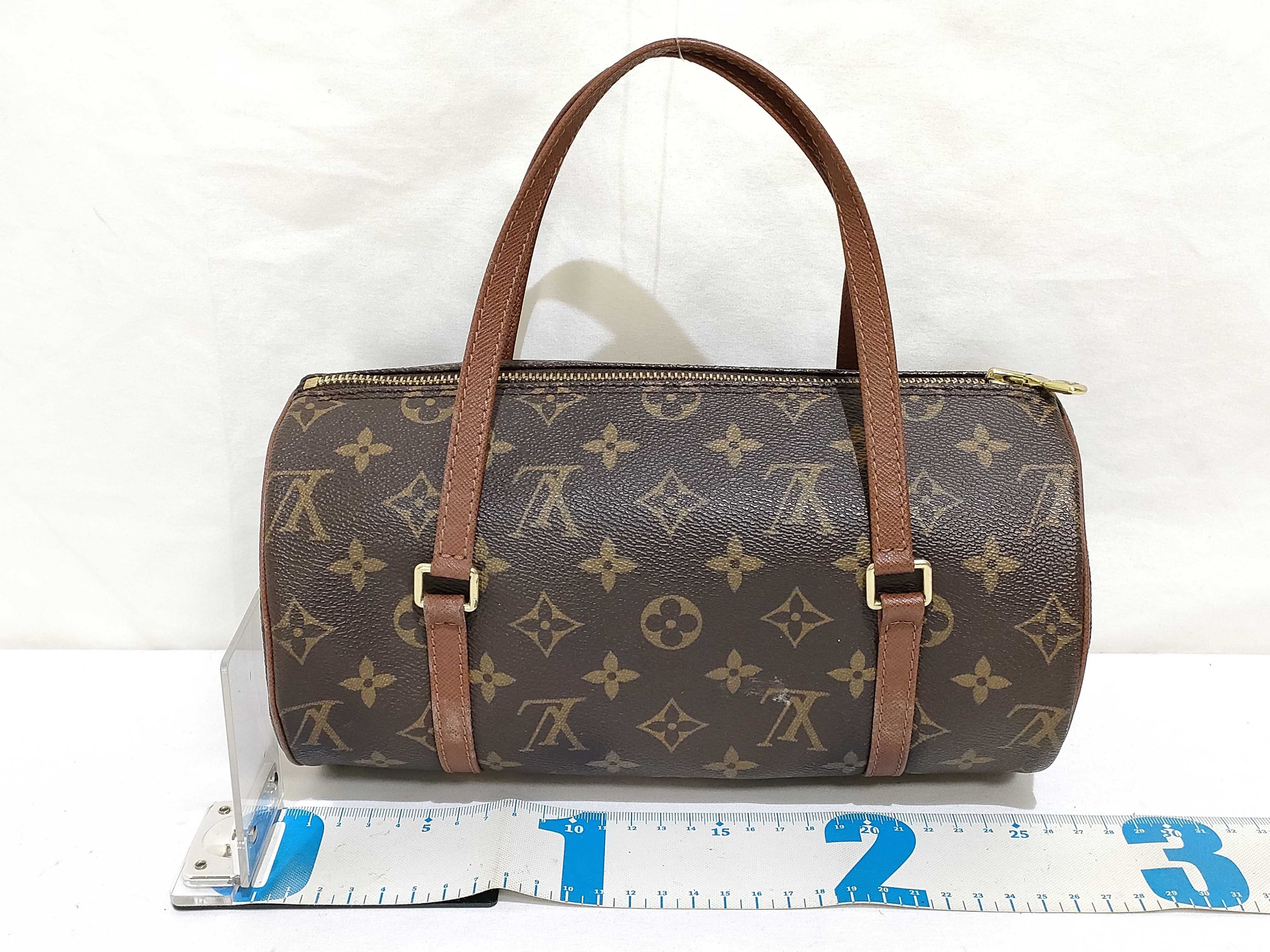 Monogram Papillon 26 M51366 TH8910 Brown Handbag — view 2