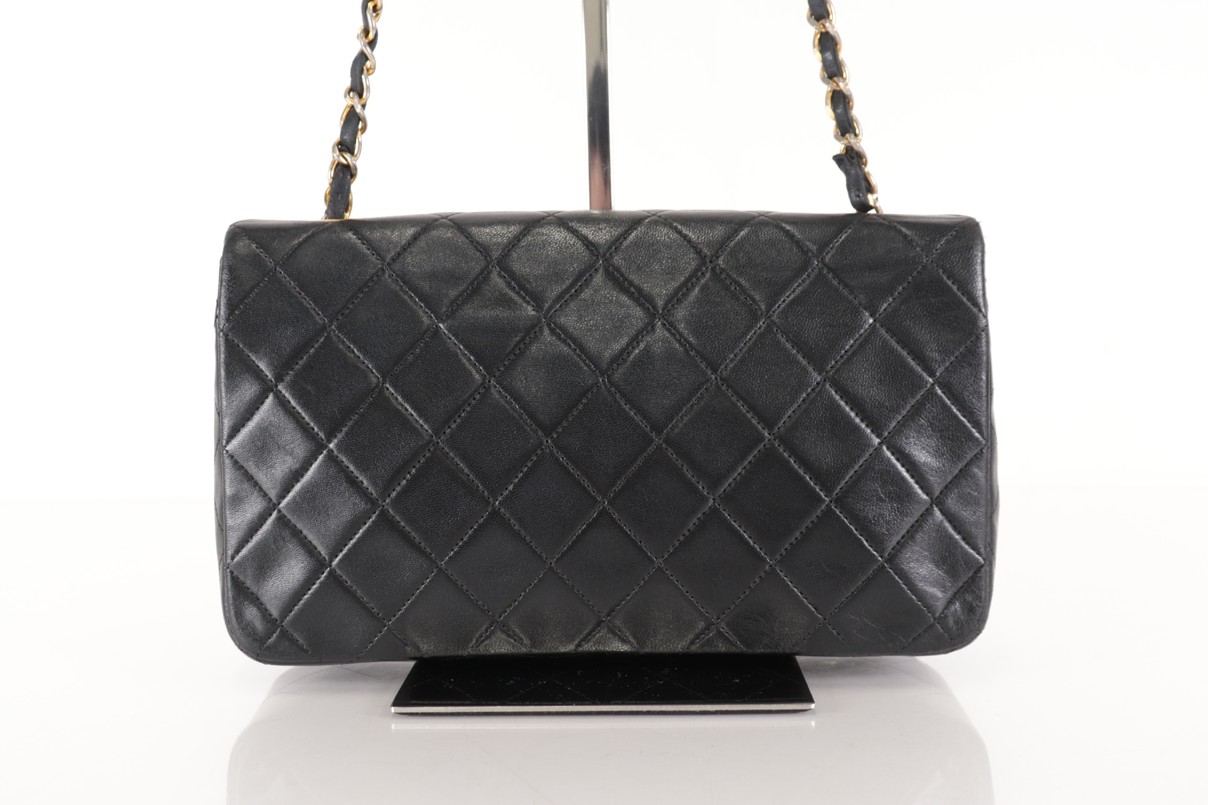 Full Flap Lambskin Chain Shoulder Bag (Series 1) — view 2