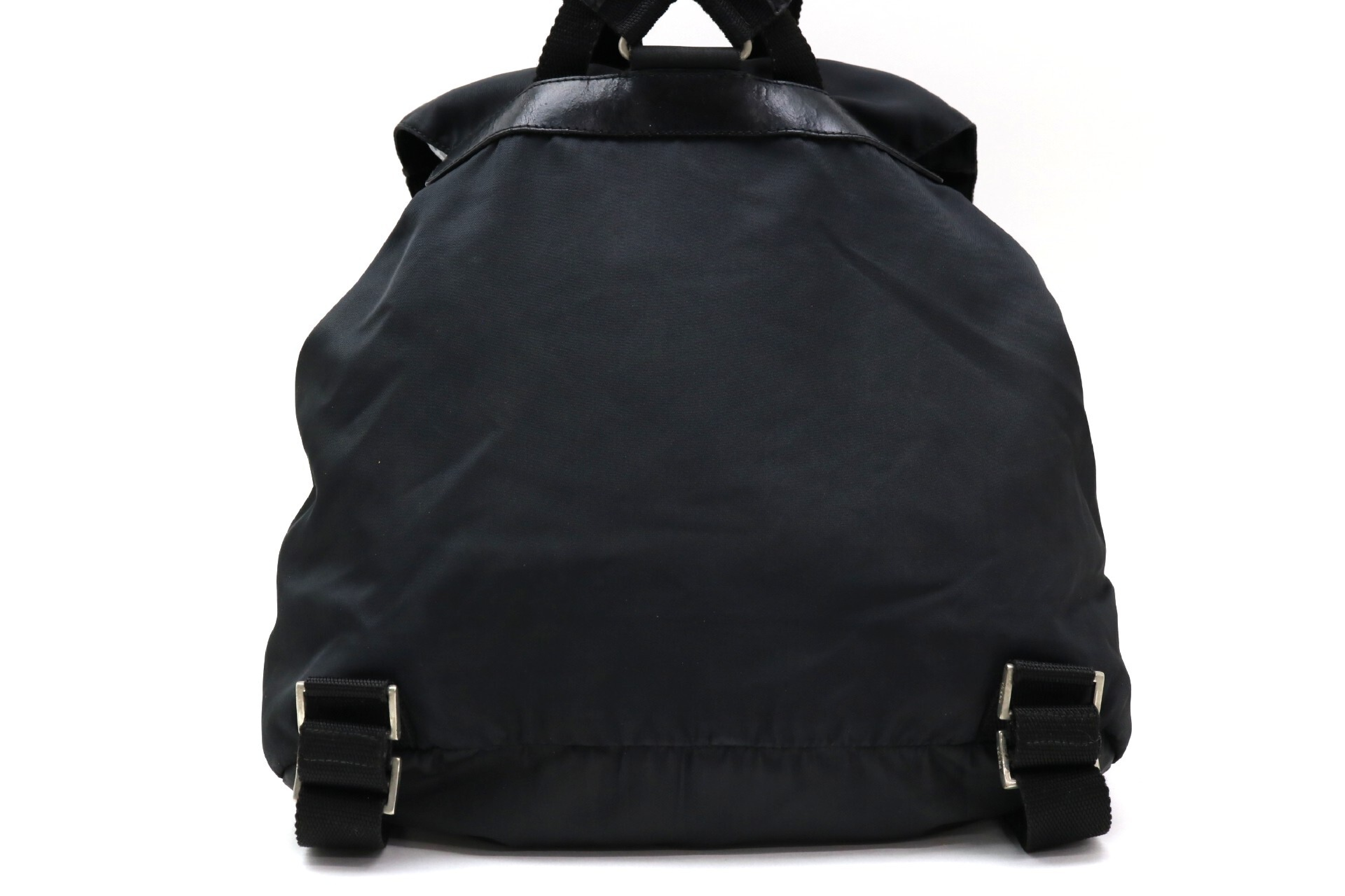 Nylon Triangle Logo Backpack — view 2