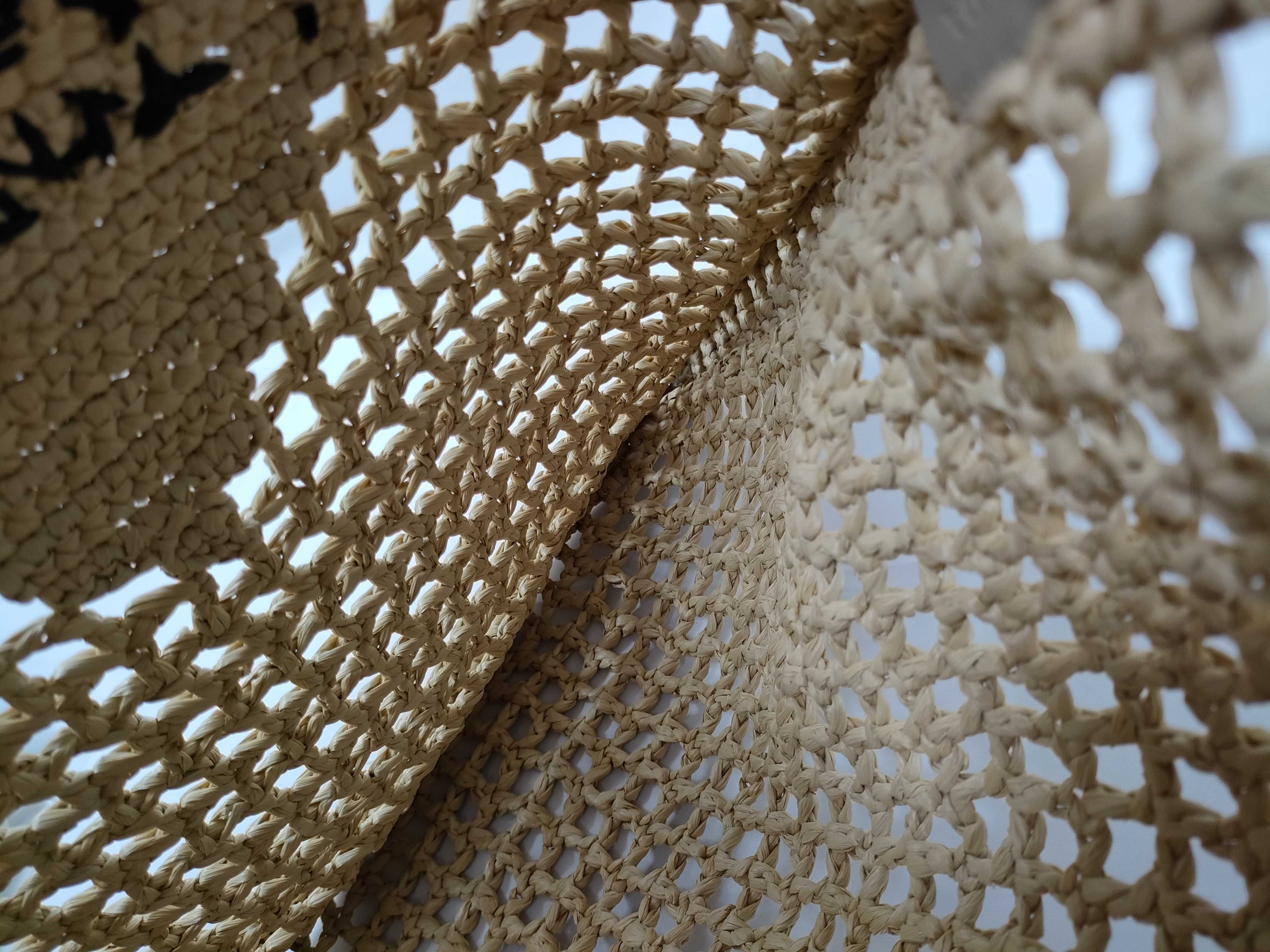 DU- Raffia Tote Bag Beige 1BG393 Tote Bag — view 13