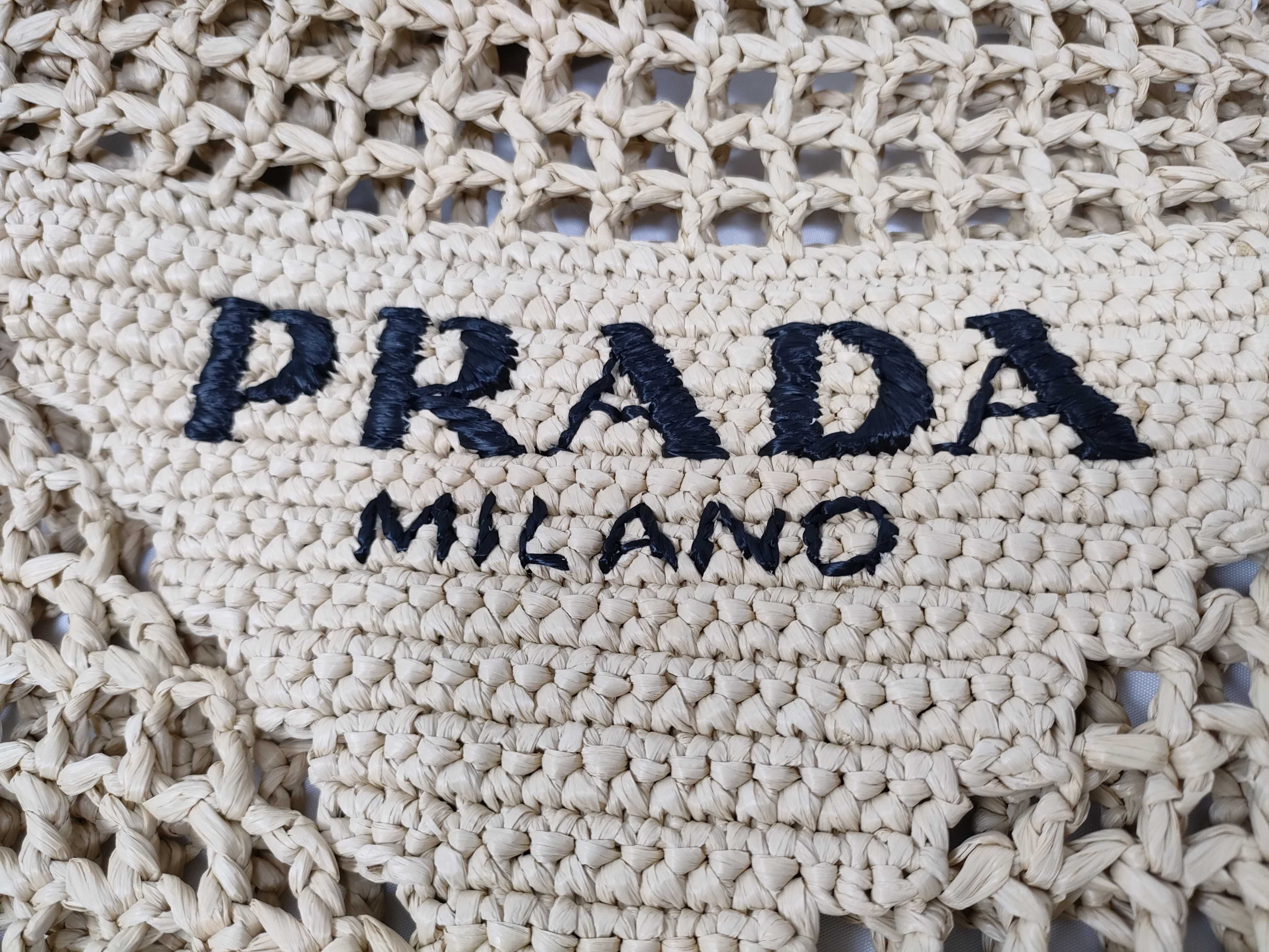 DU- Raffia Tote Bag Beige 1BG393 Tote Bag — view 5