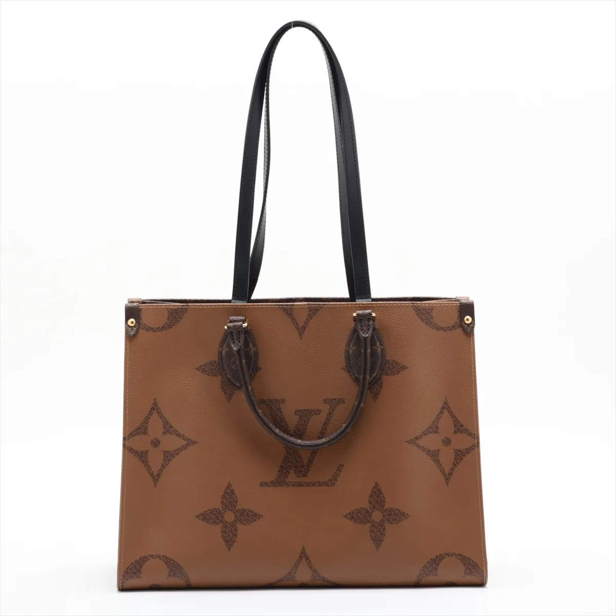 Giant Monogram Reverse OnTheGo MM M45321 Brown (RFID detected) — view 2