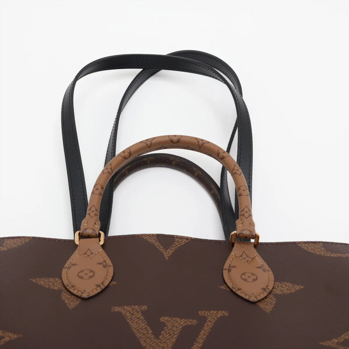 Giant Monogram Reverse OnTheGo MM M45321 Brown (RFID detected) — view 6